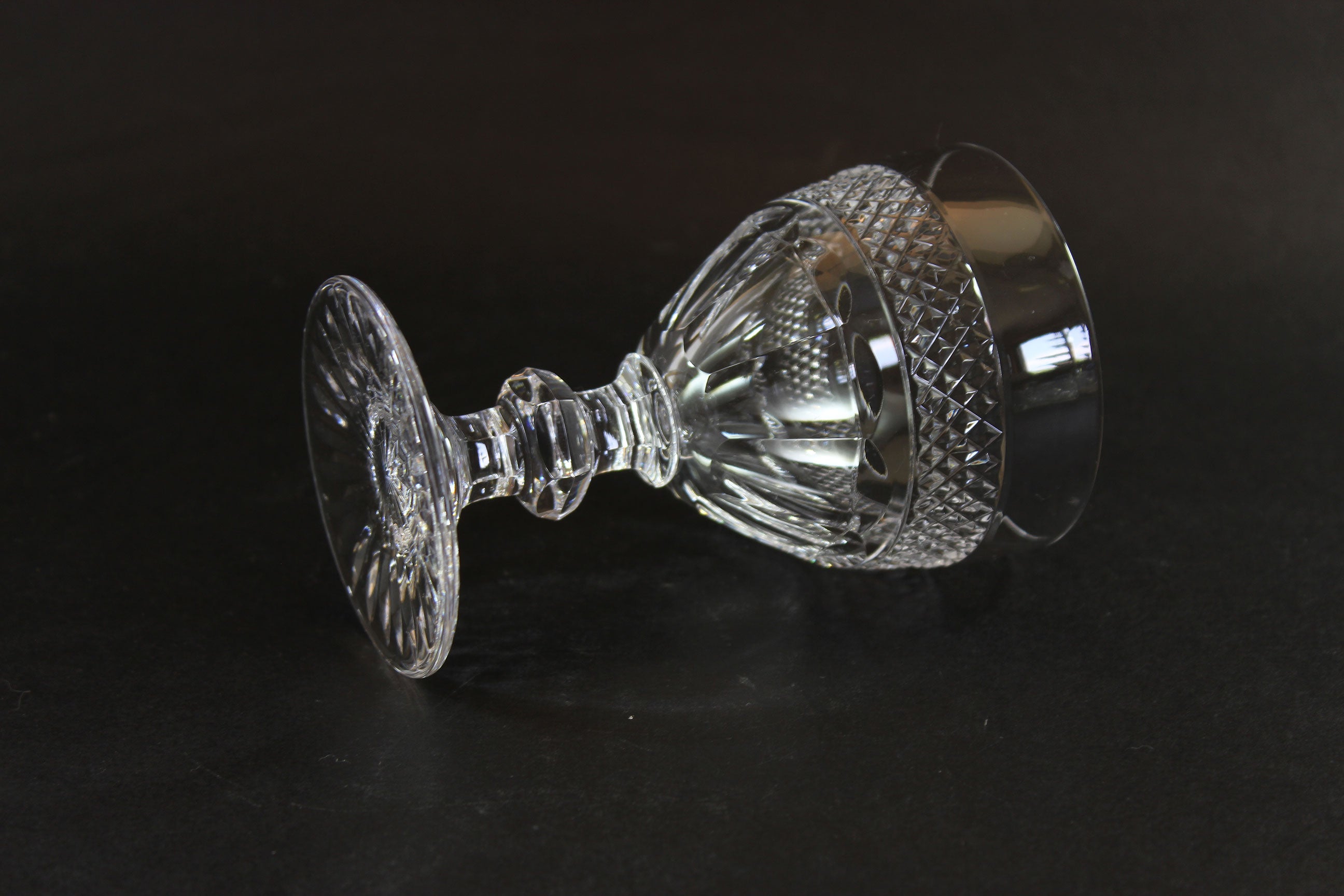 St. Louis Crystal, Trianon Pattern, Claret Wine Glass