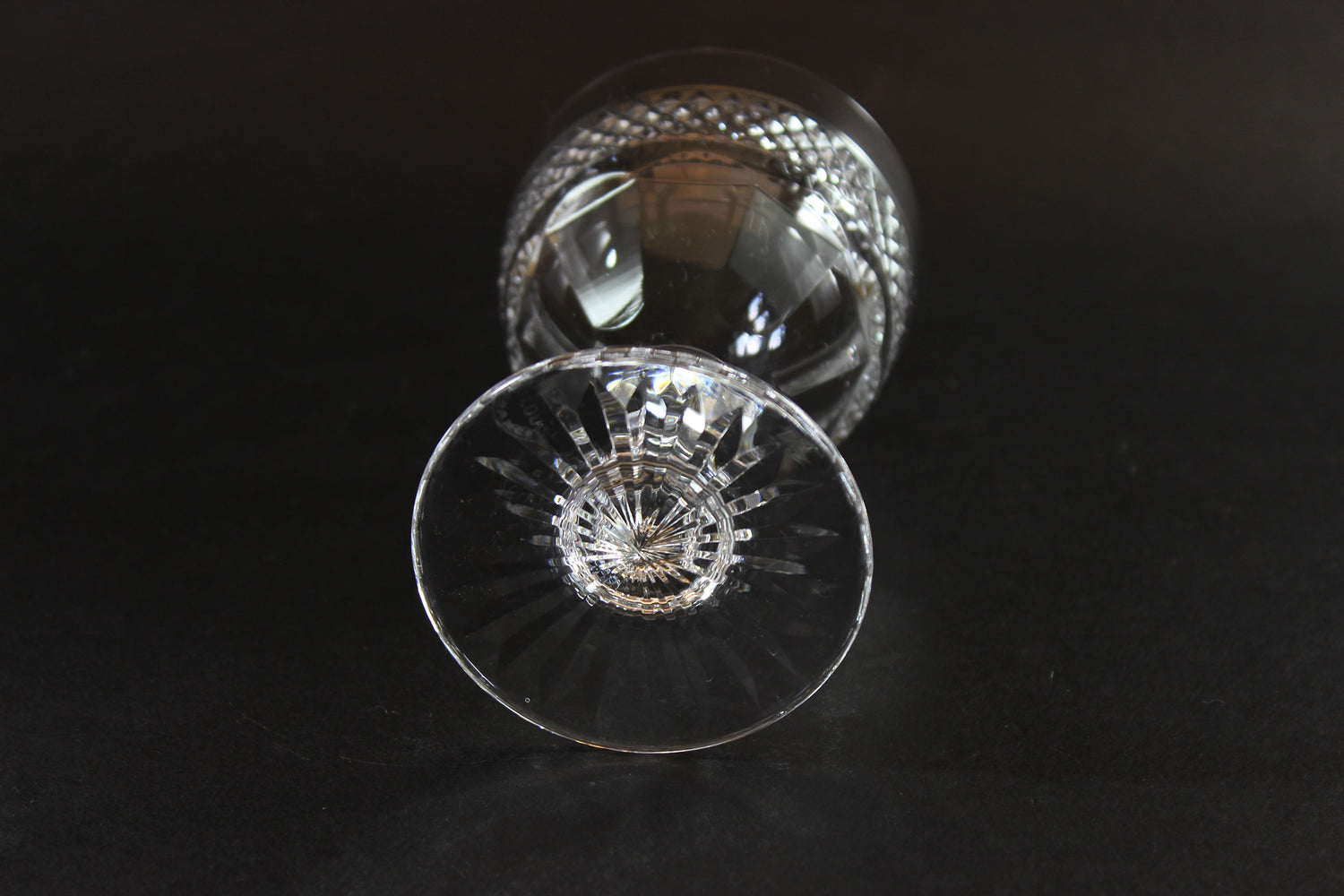 St. Louis Crystal, Trianon Pattern, Claret Wine Glass