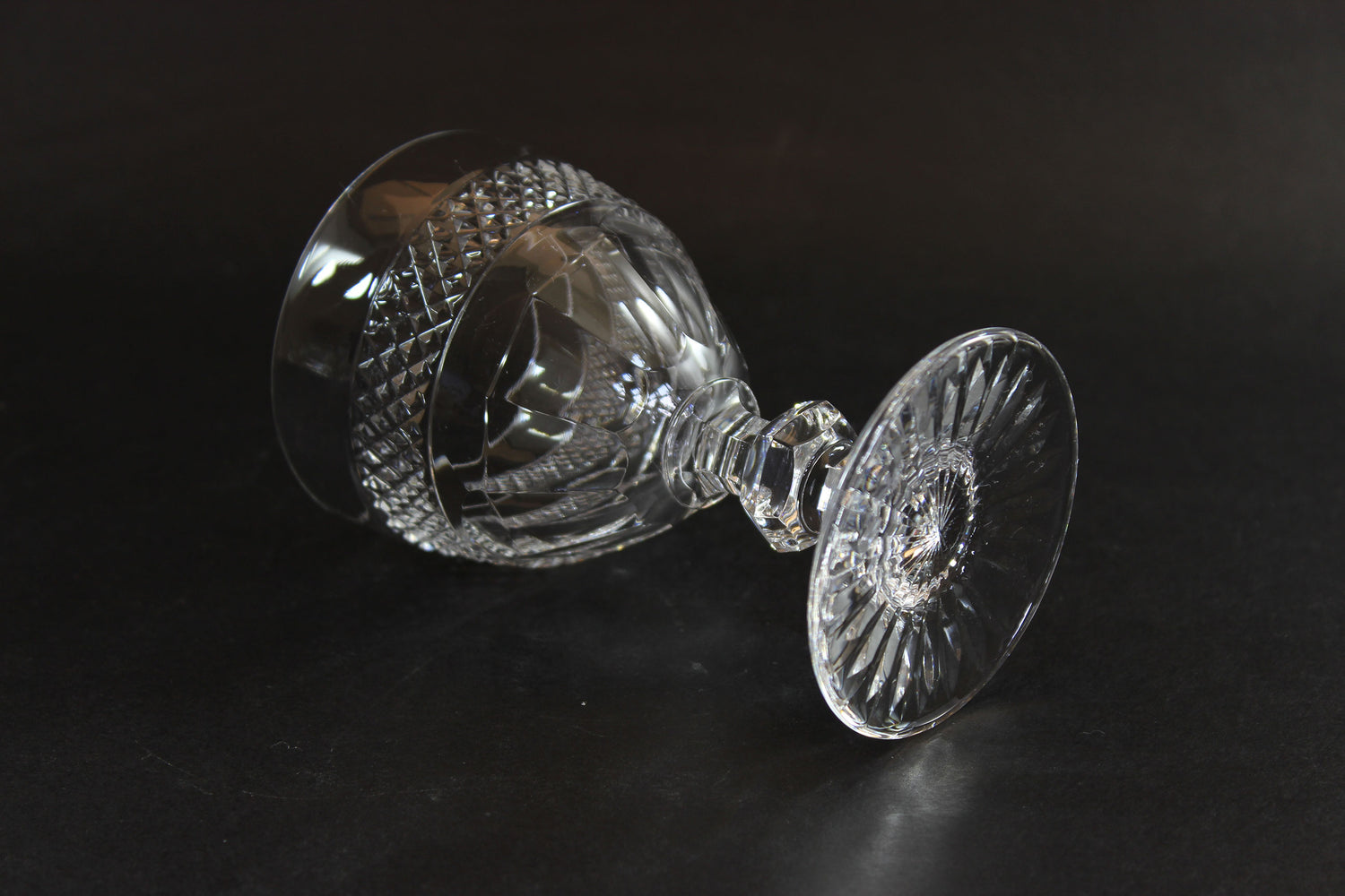 St. Louis Crystal, Trianon Pattern, Claret Wine Glass