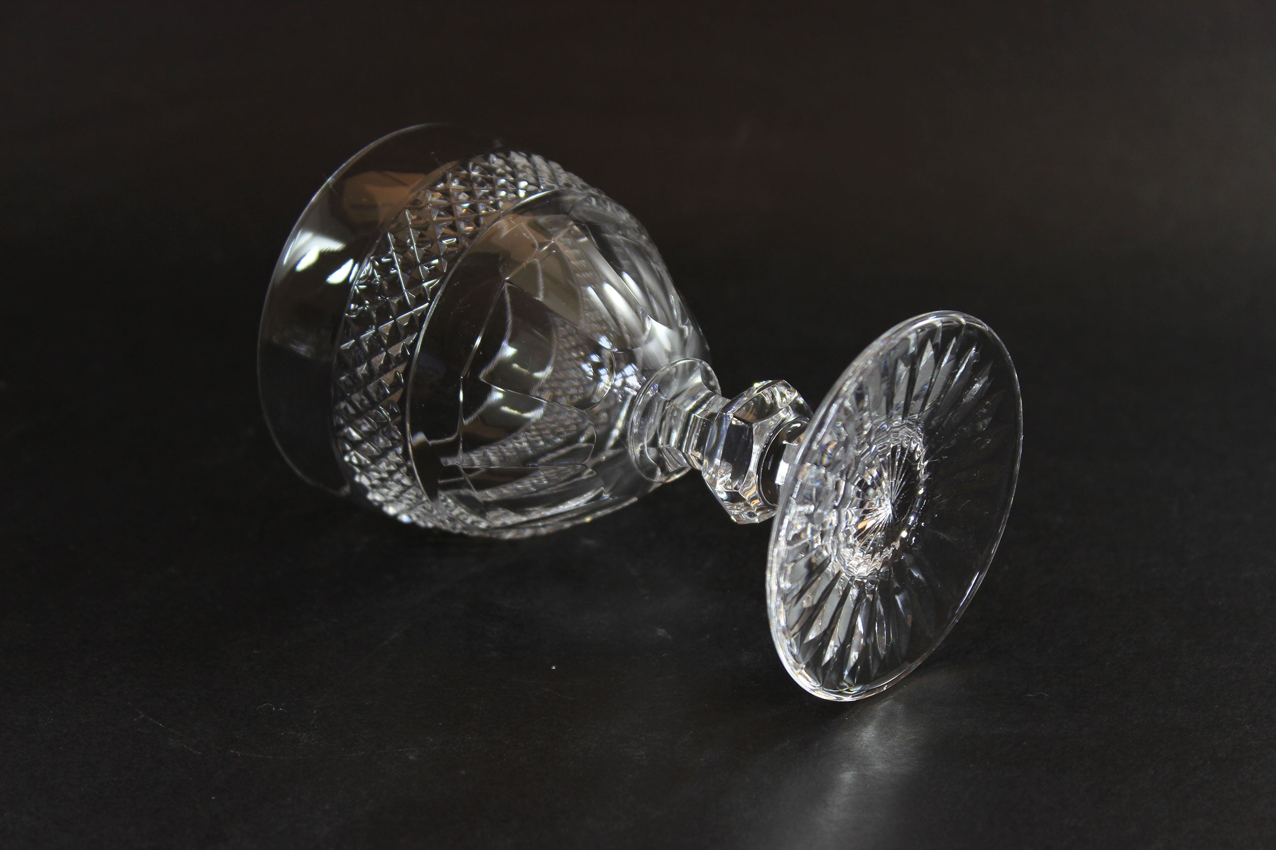 St. Louis Crystal, Trianon Pattern, Claret Wine Glass