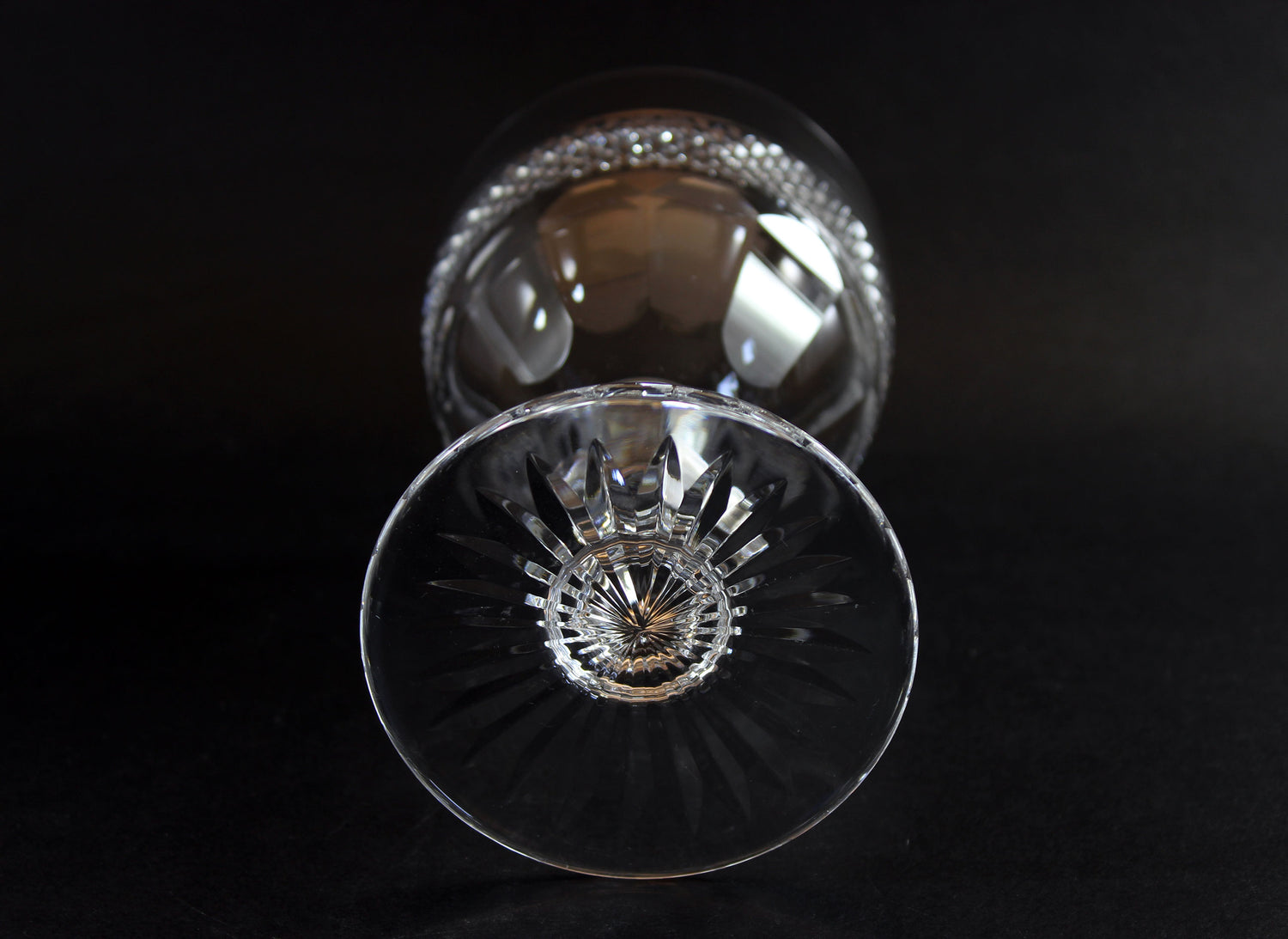 St. Louis Crystal, Trianon Pattern, Water Goblet