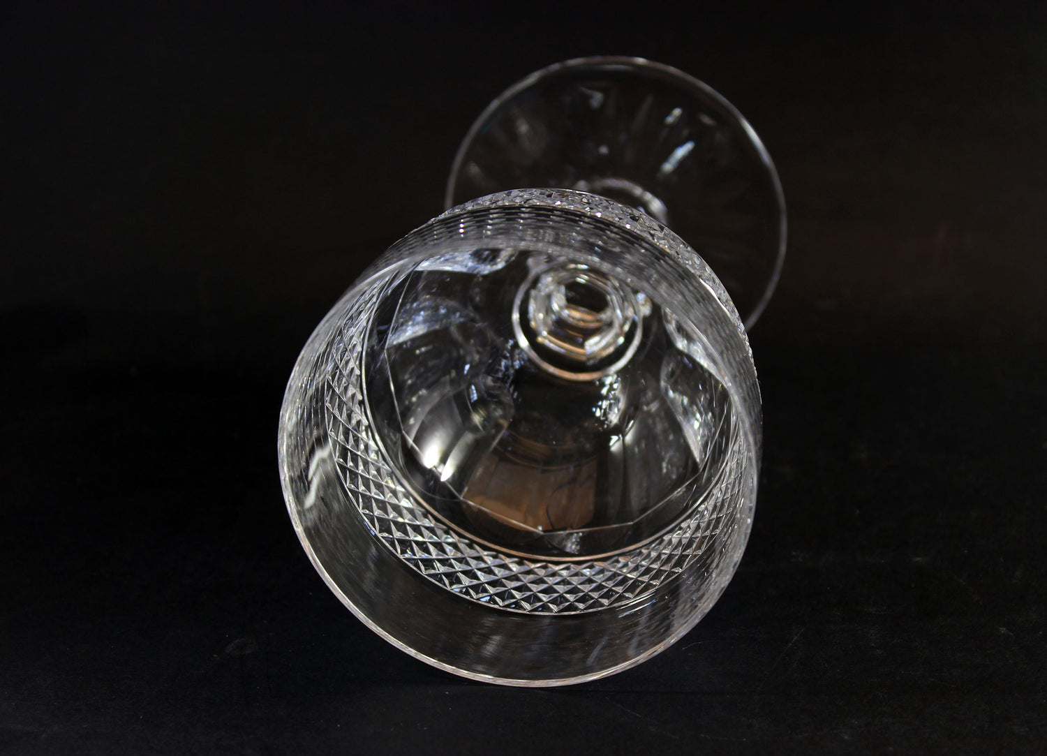 St. Louis Crystal, Trianon Pattern, Water Goblet