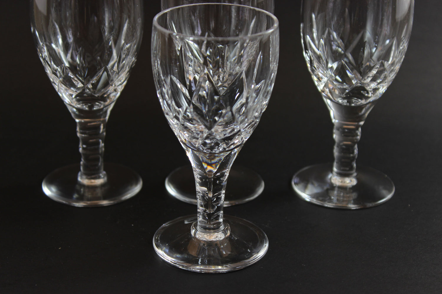 Stuart Crystal, Carlingford Pattern, Sherry Glasses