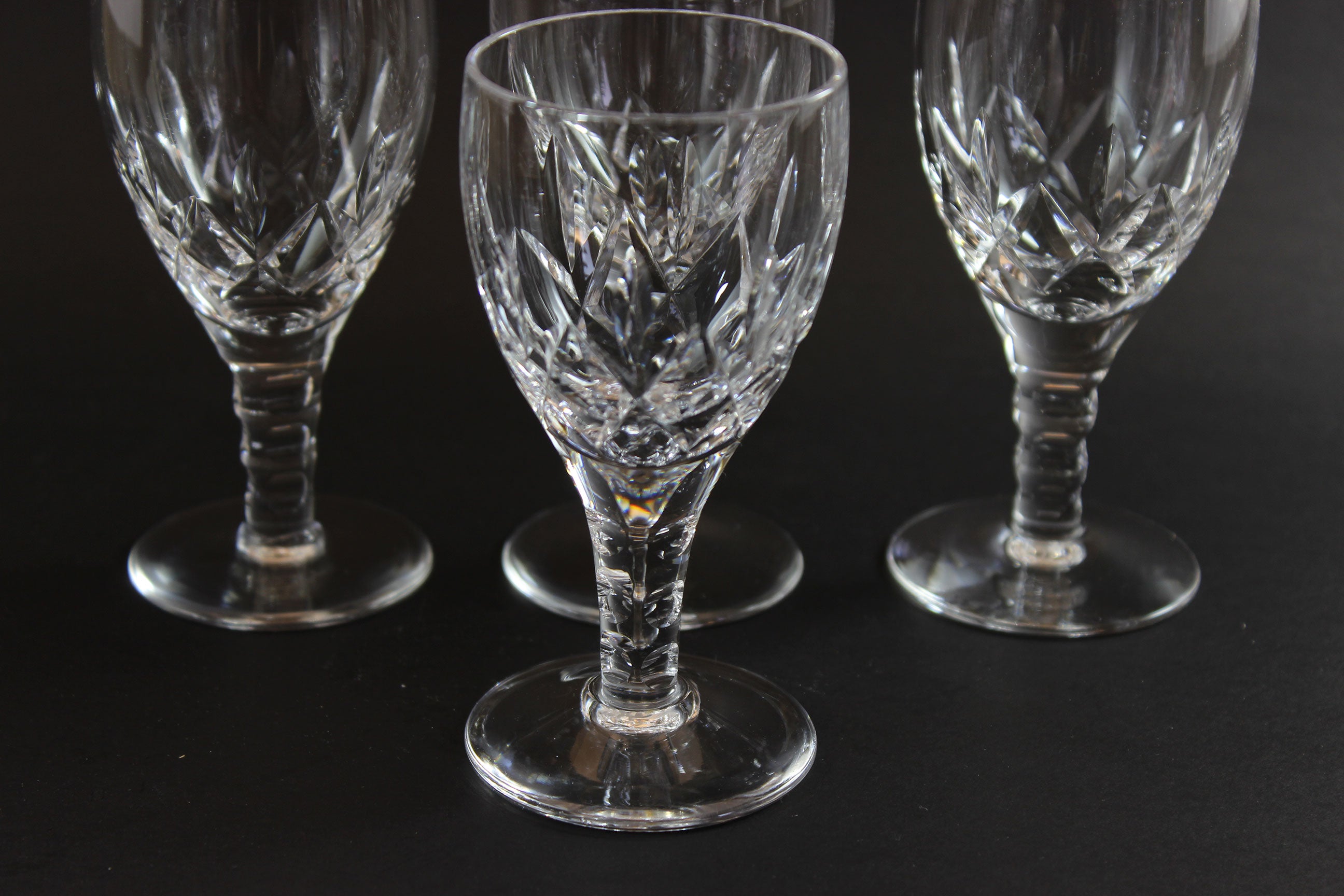 Stuart Crystal, Carlingford Pattern, Sherry Glasses