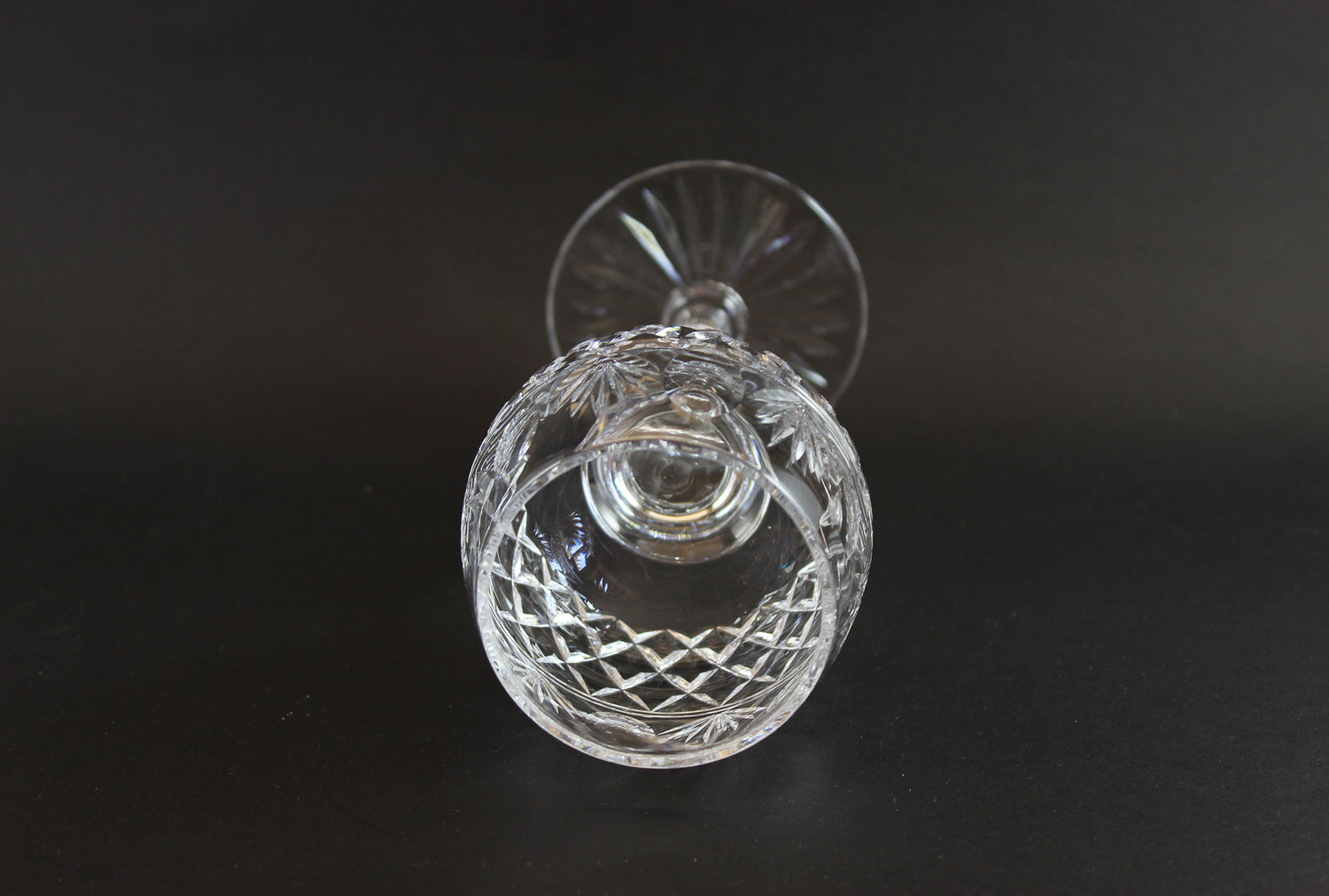 Stuart Crystal, Montrose Pattern, Wine Hock Glasses