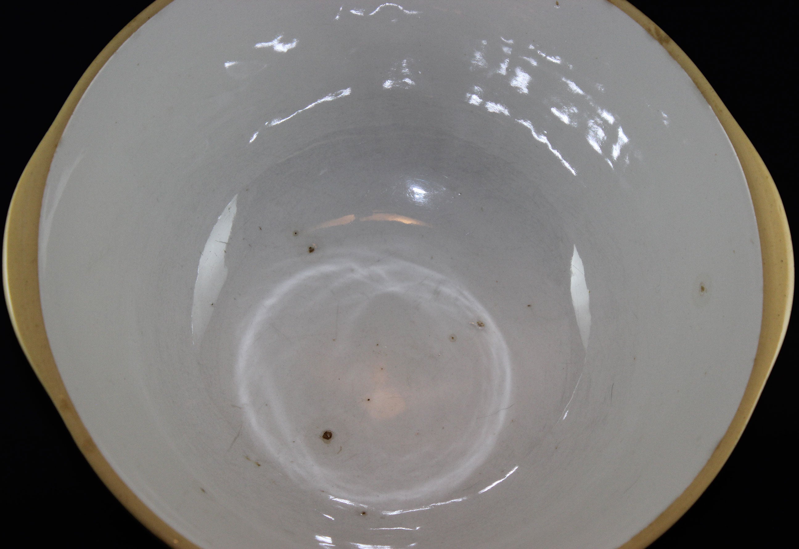 T. G. Green, Vintage Yellow Ware Gripstand Mixing Bowl, 10 Inch