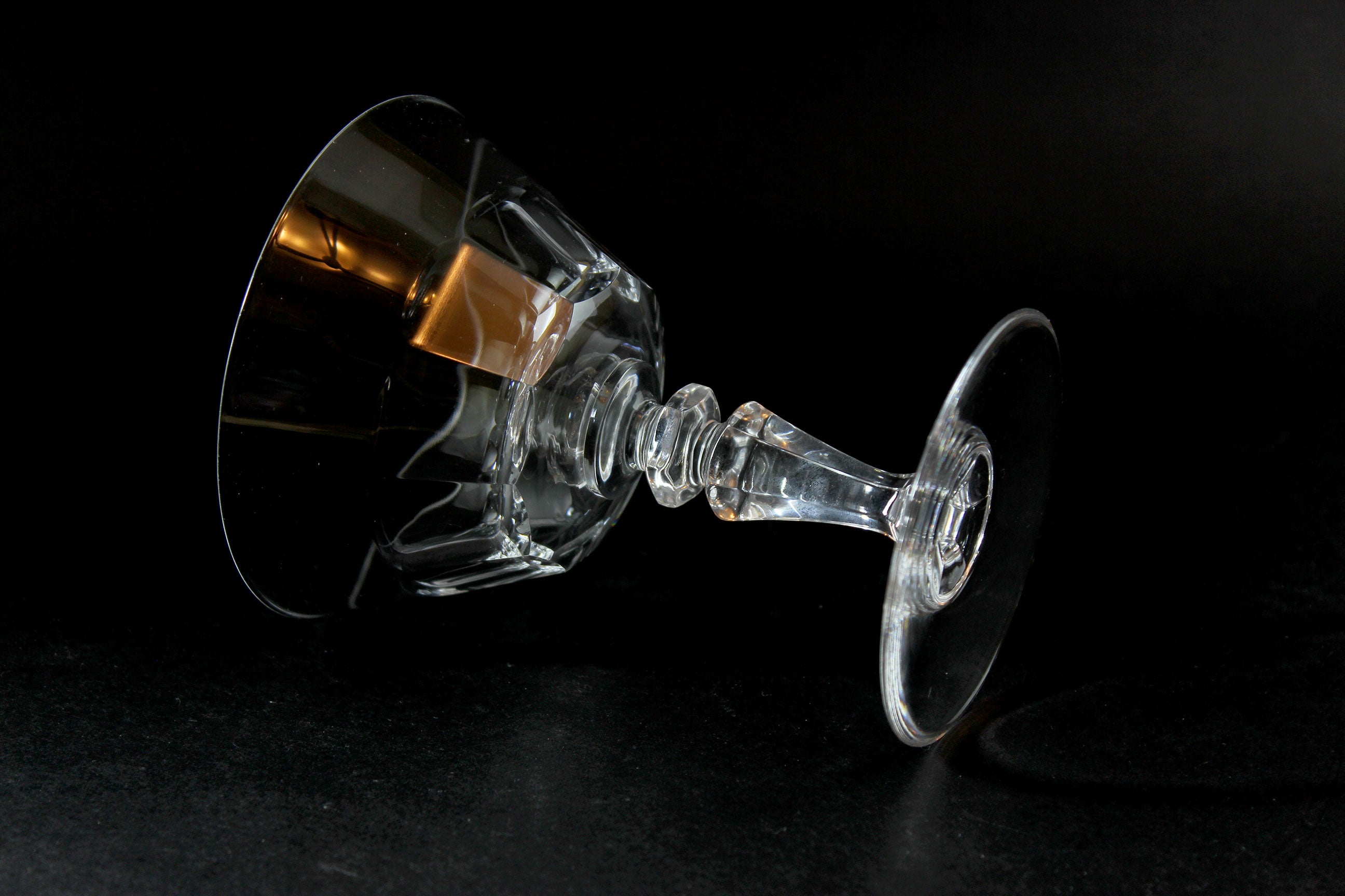 Val Saint Lambert, Tall Dessert or Champagne Coups