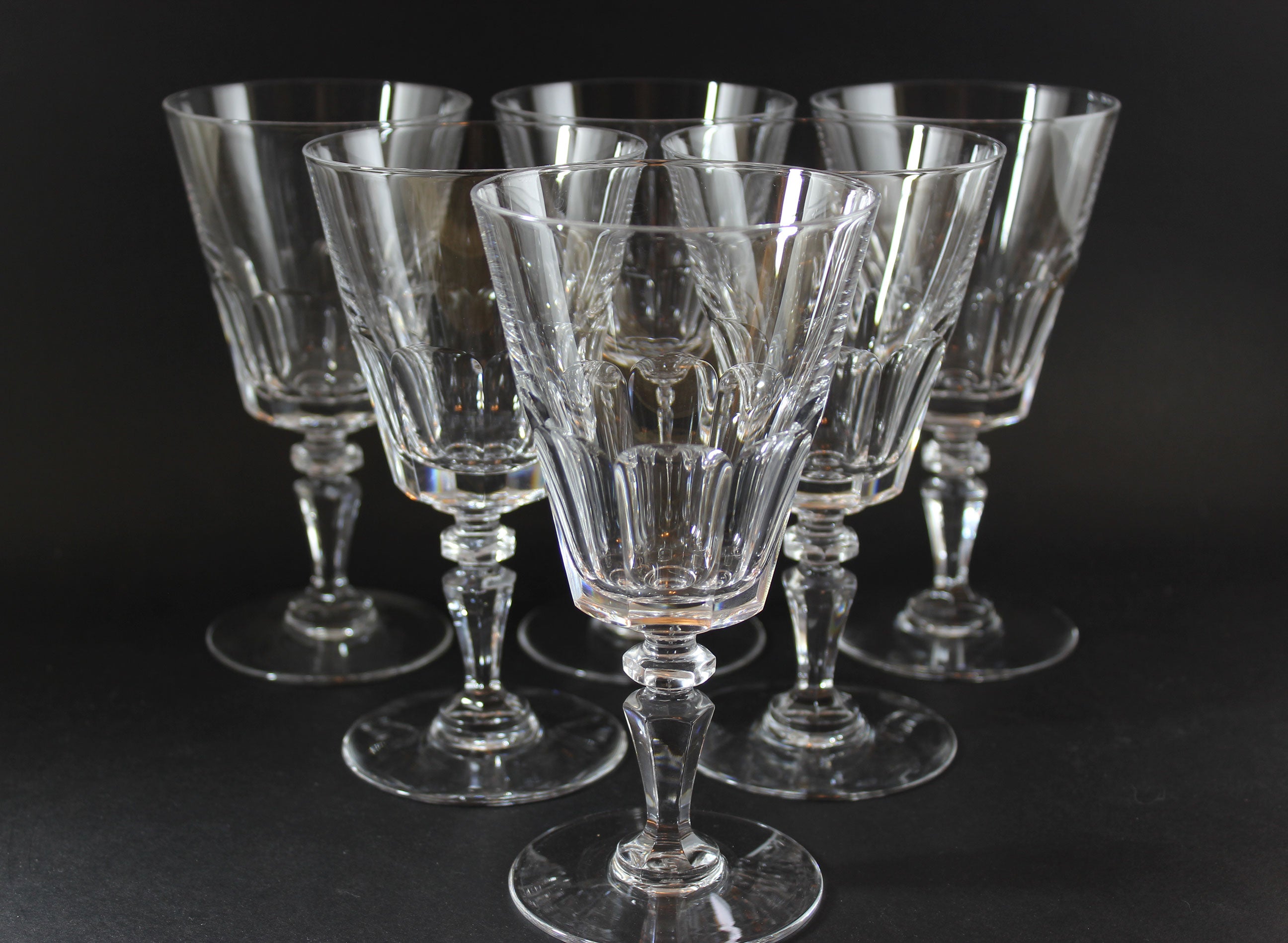 Val Saint Lambert, Water Goblets