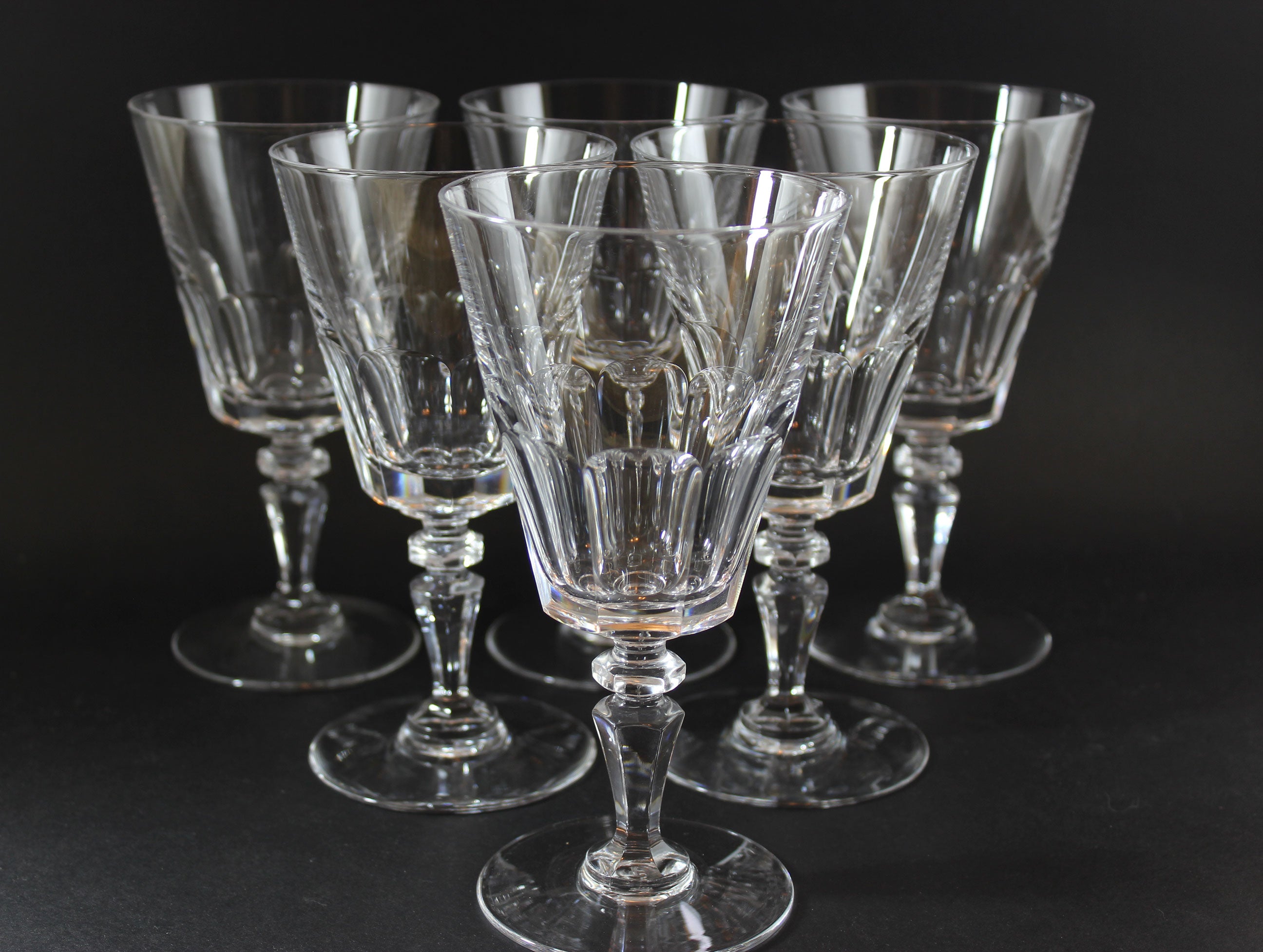 Val Saint Lambert, Water Goblets