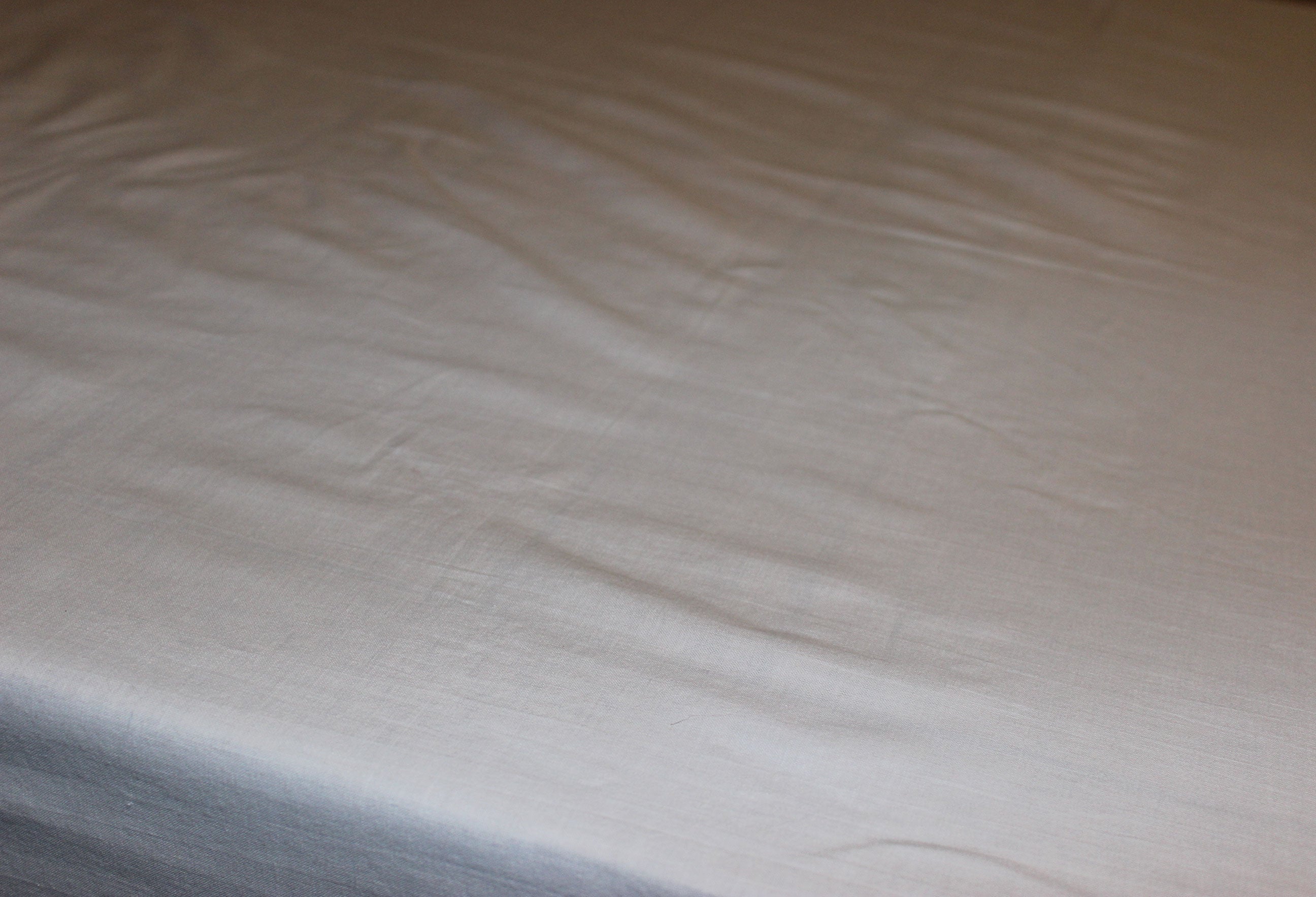 Vintage Cut Work & Embroidered Linen Tablecloth