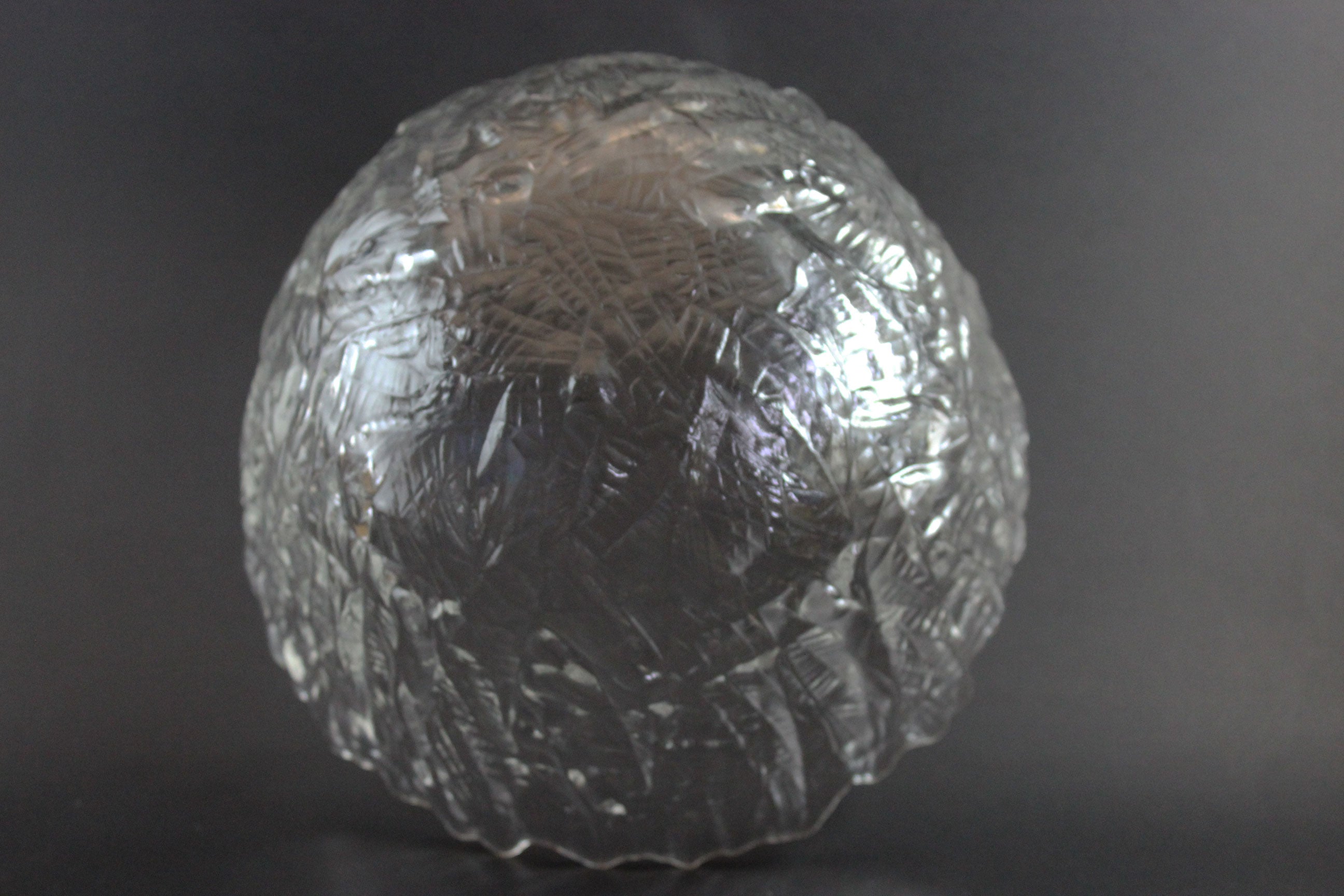 Walther Glas, Large Ice Effect Crystal Bowl