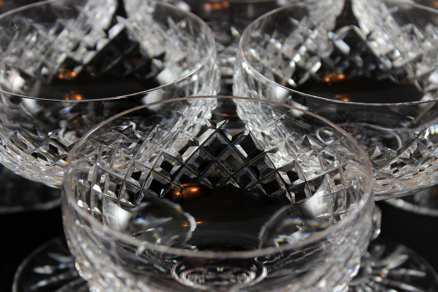 Waterford Crystal, Boyne Pattern, Champagne Coup