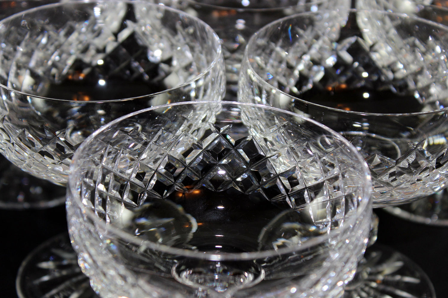 Waterford Crystal, Boyne Pattern, Champagne Coup