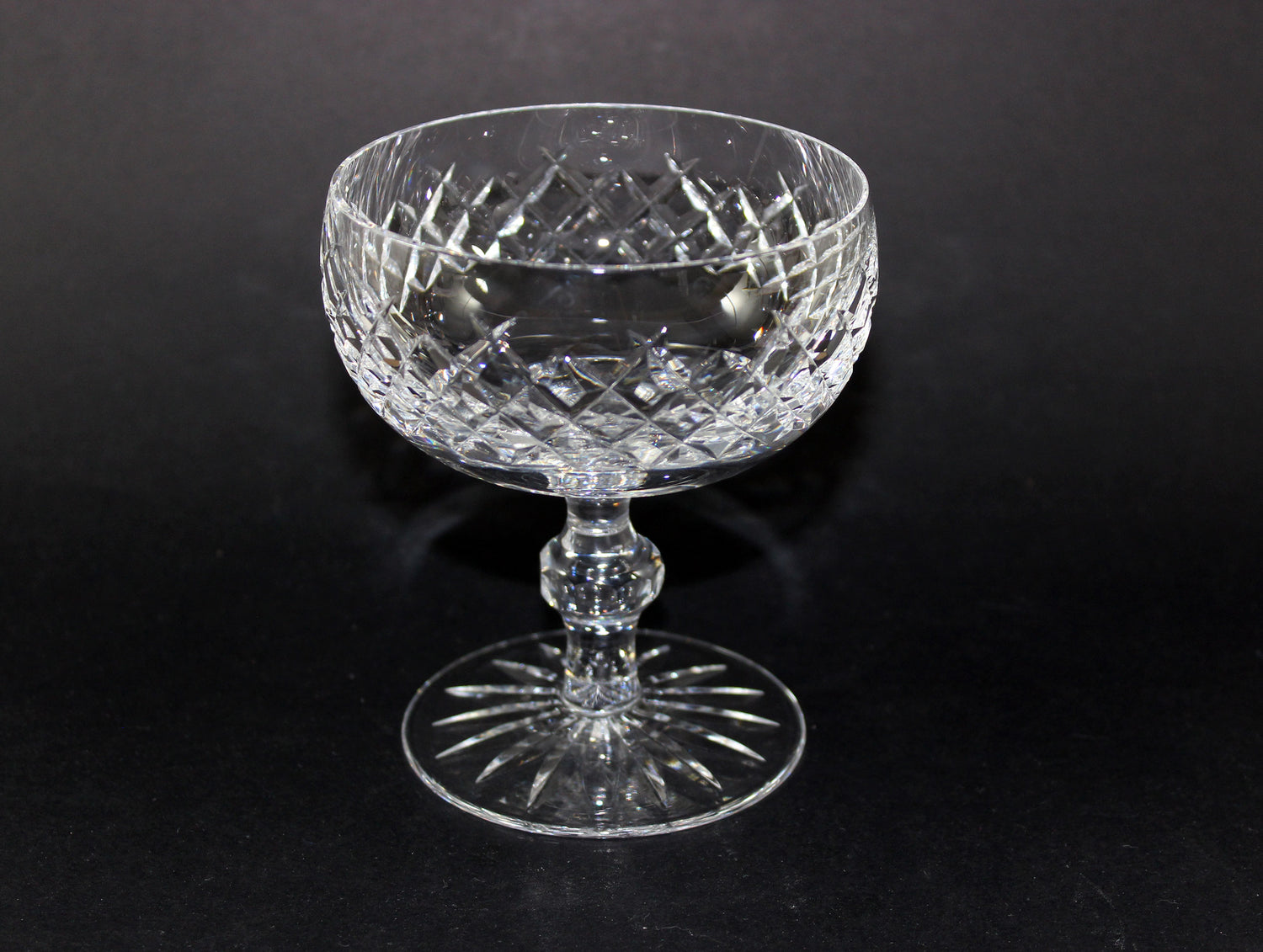 Waterford Crystal, Boyne Pattern, Champagne Coup