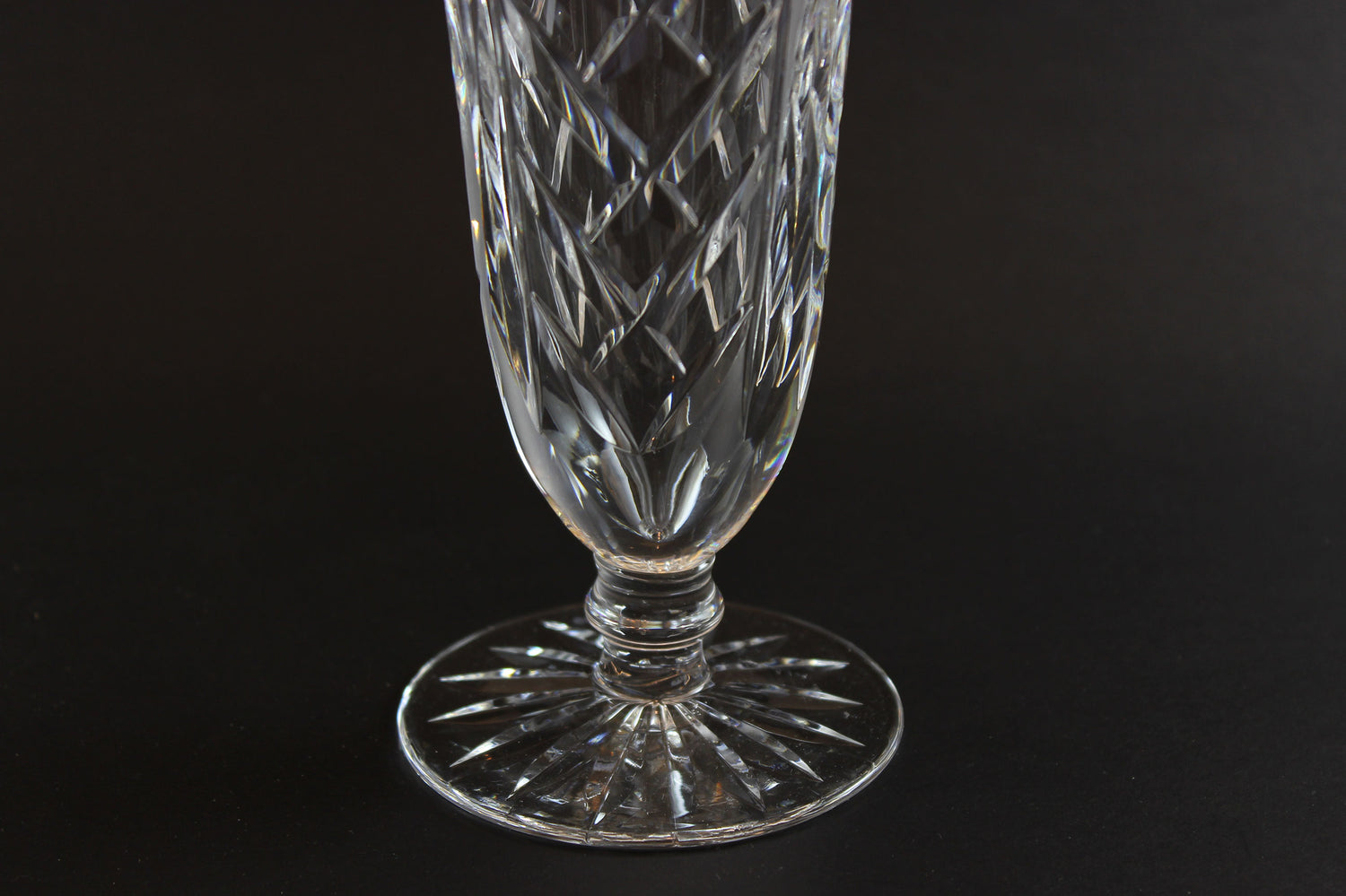 Waterford Crystal, Kilbarry Pattern, Footed Vase