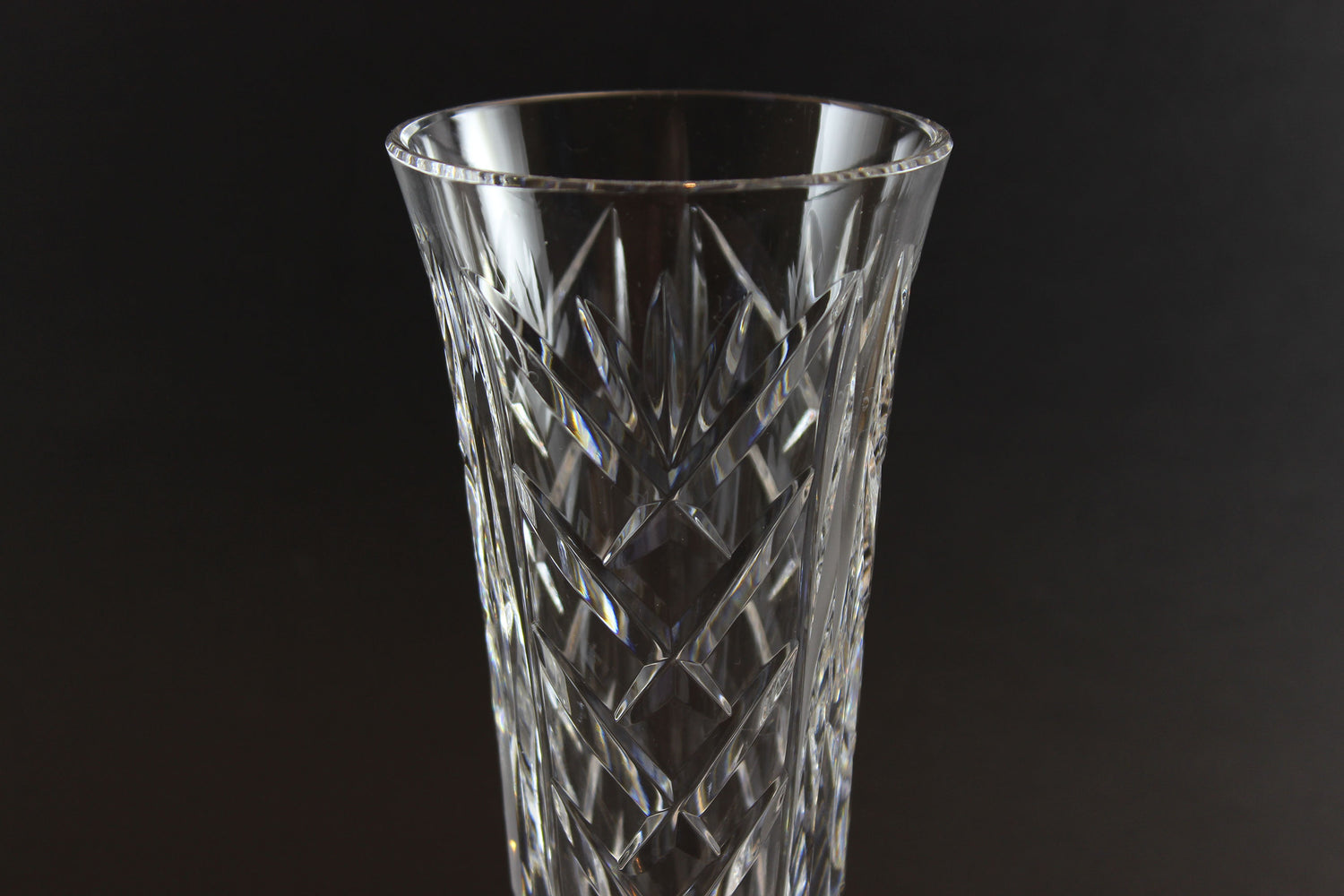 Waterford Crystal, Kilbarry Pattern, Footed Vase