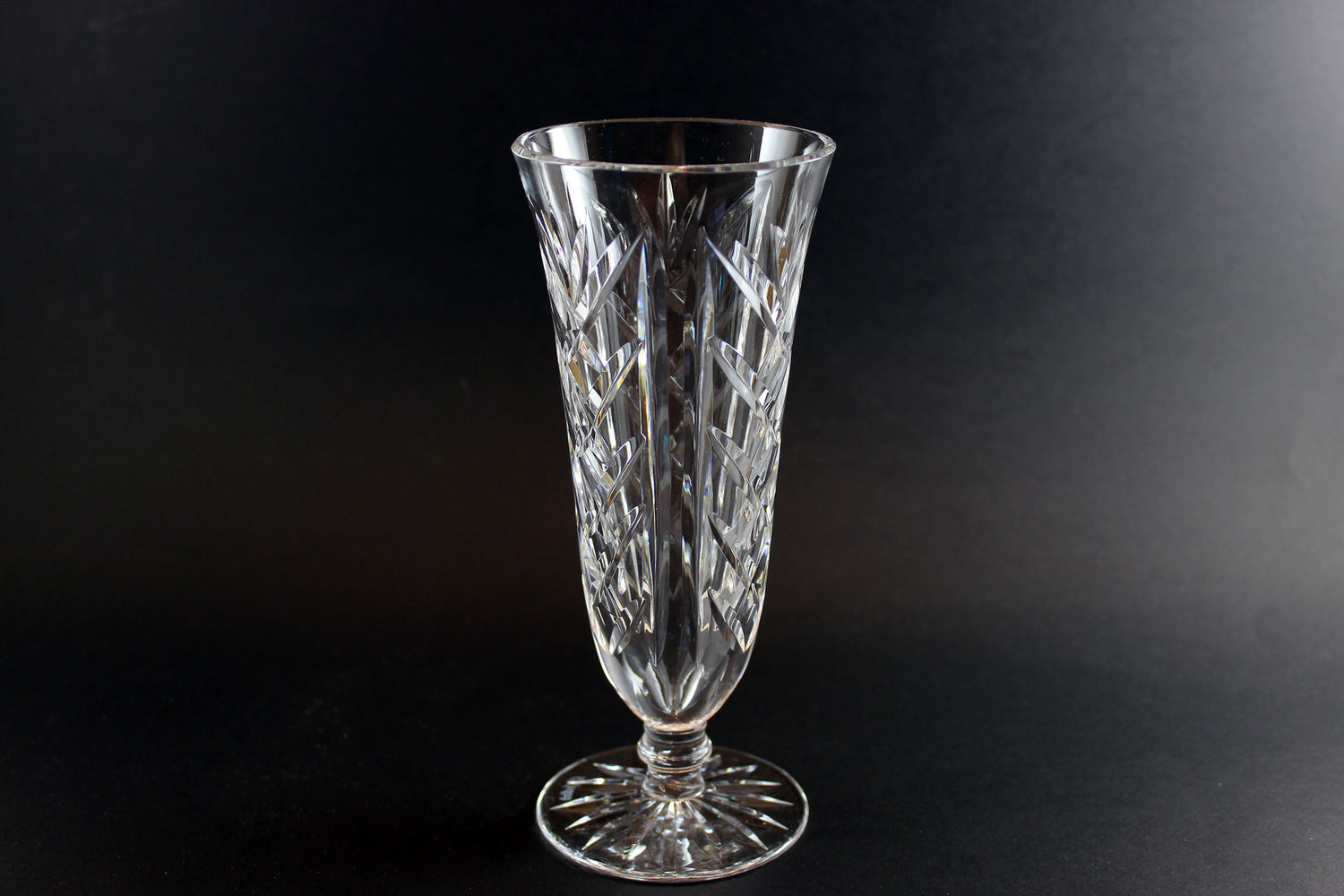 Waterford Crystal, Kilbarry Pattern, Footed Vase