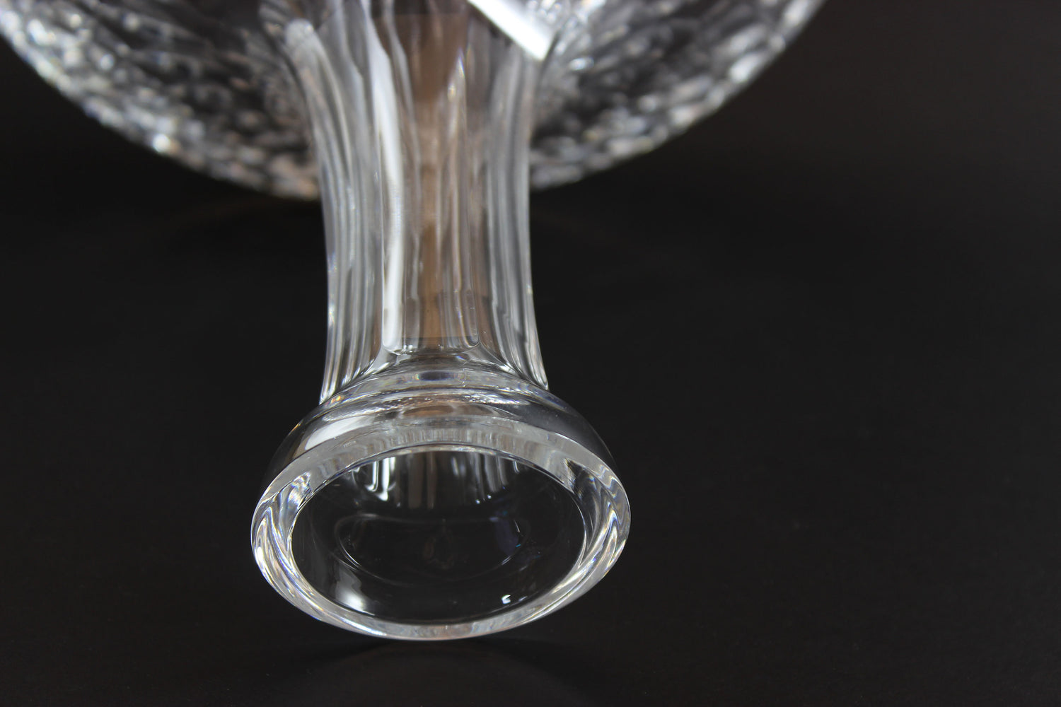 Waterford Crystal, Ships Decanter with Multi Cut Stopper, Lismore Pattern