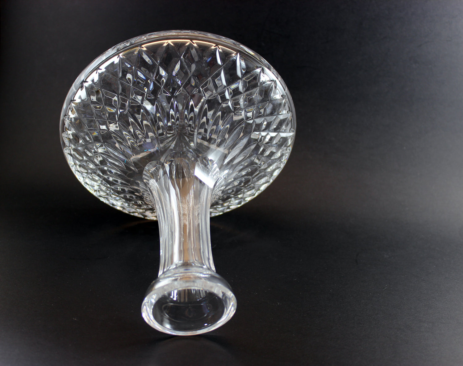 Waterford Crystal, Ships Decanter with Multi Cut Stopper, Lismore Pattern
