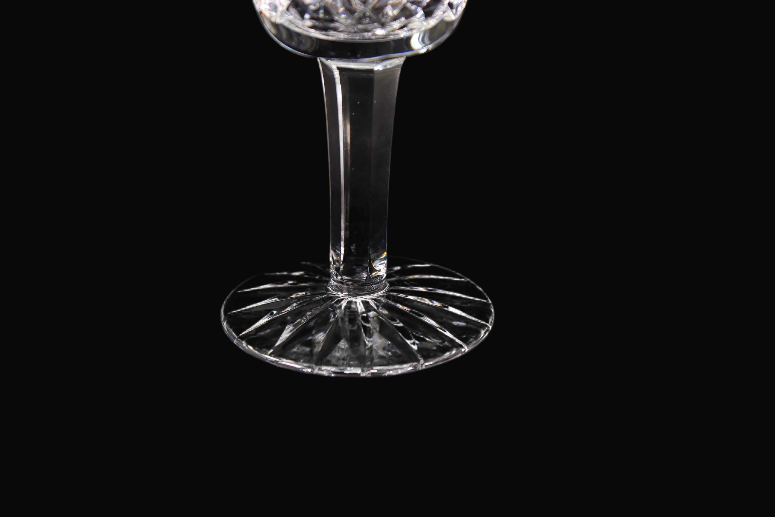 Waterford Crystal, Lismore Pattern, Claret Wine Glasses