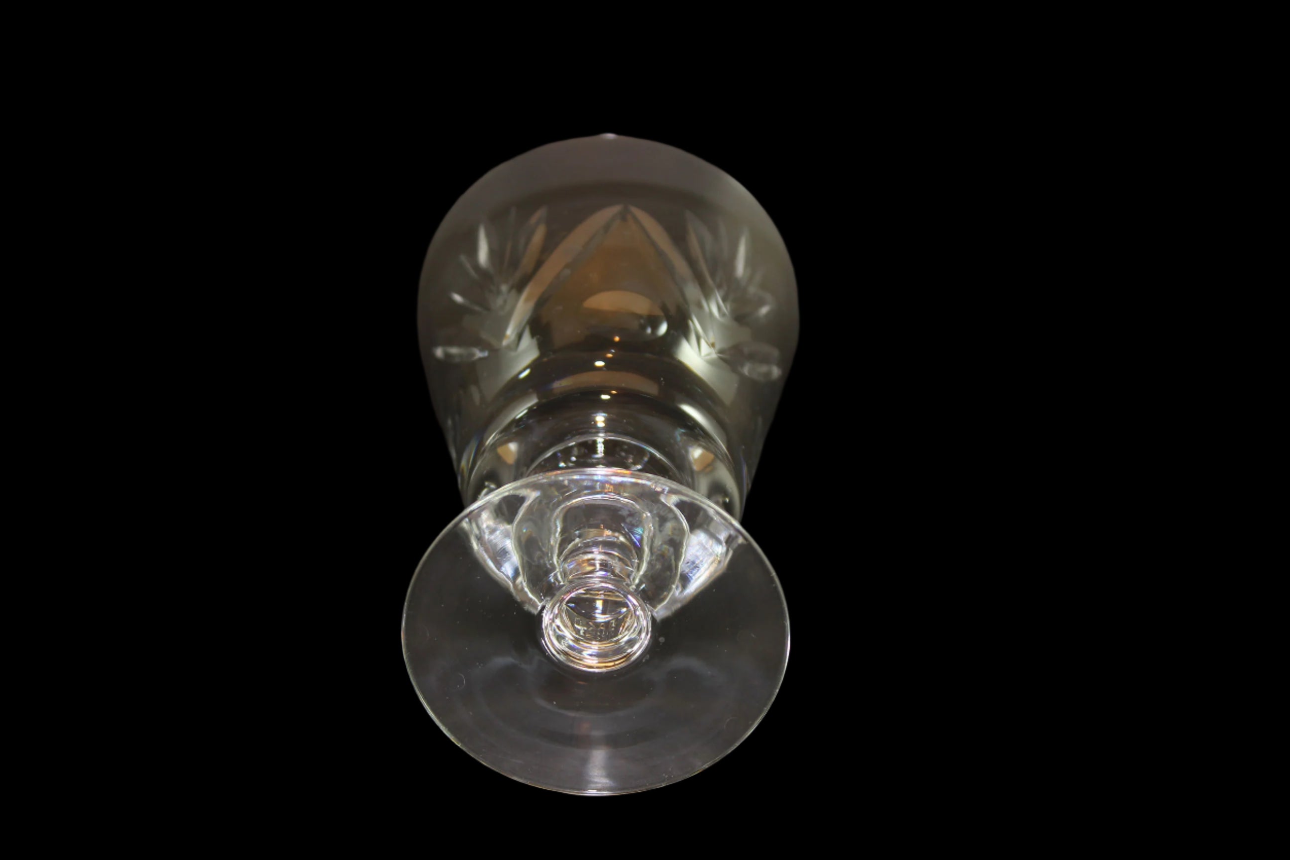 Webb Corbett Crystal, Water Goblet, Avon Pattern