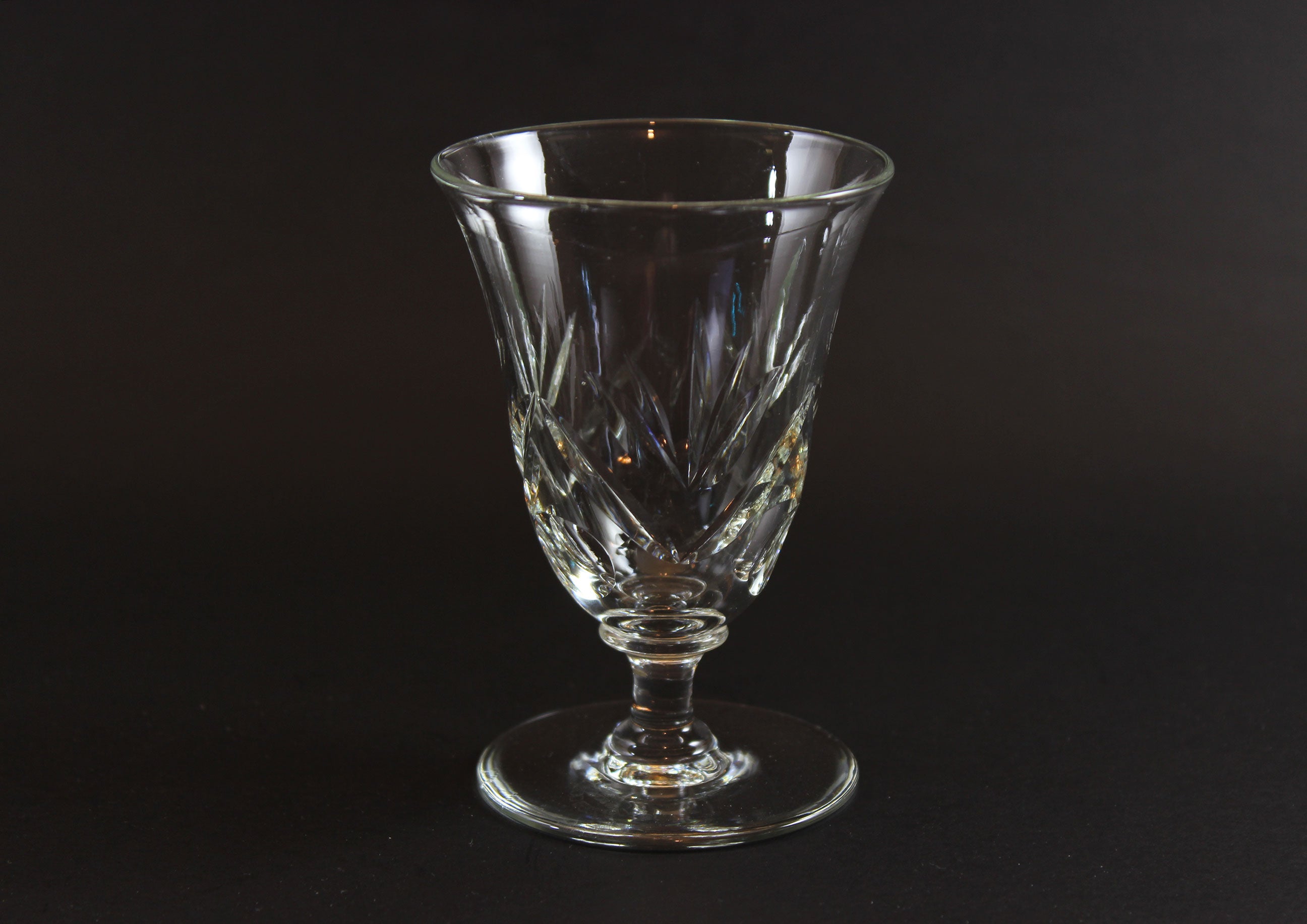 Webb Corbett Crystal, Fruit or Juice Glasses, Avon Pattern