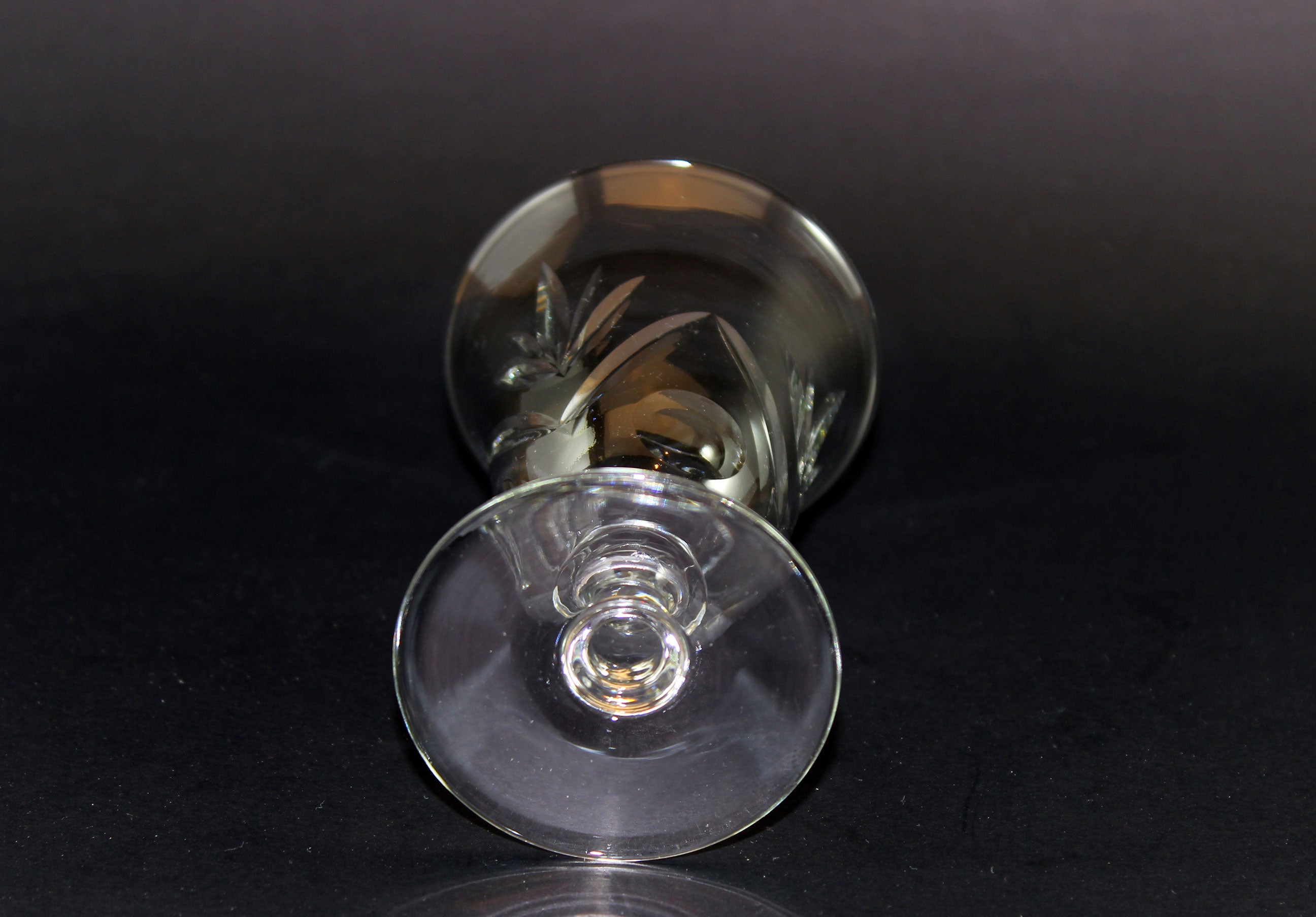 Webb Corbett Crystal, Fruit or Juice Glasses, Avon Pattern