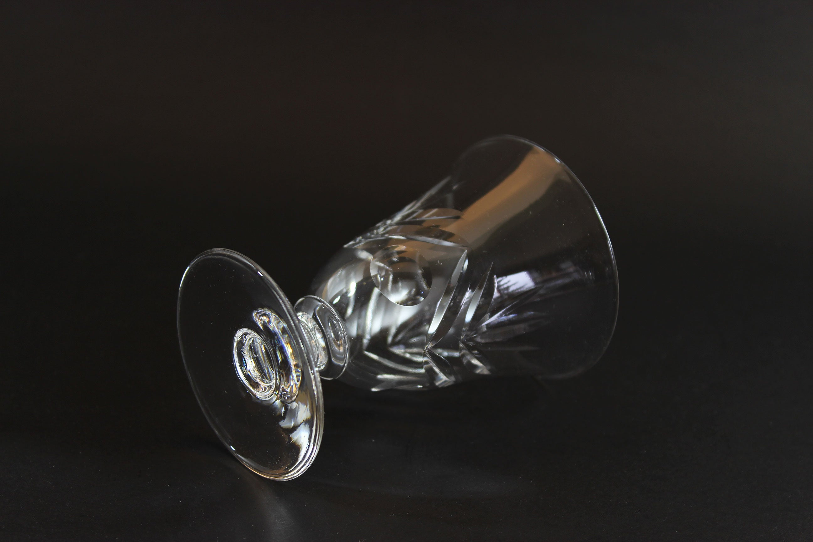 Webb Corbett Crystal, Fruit or Juice Glasses, Avon Pattern