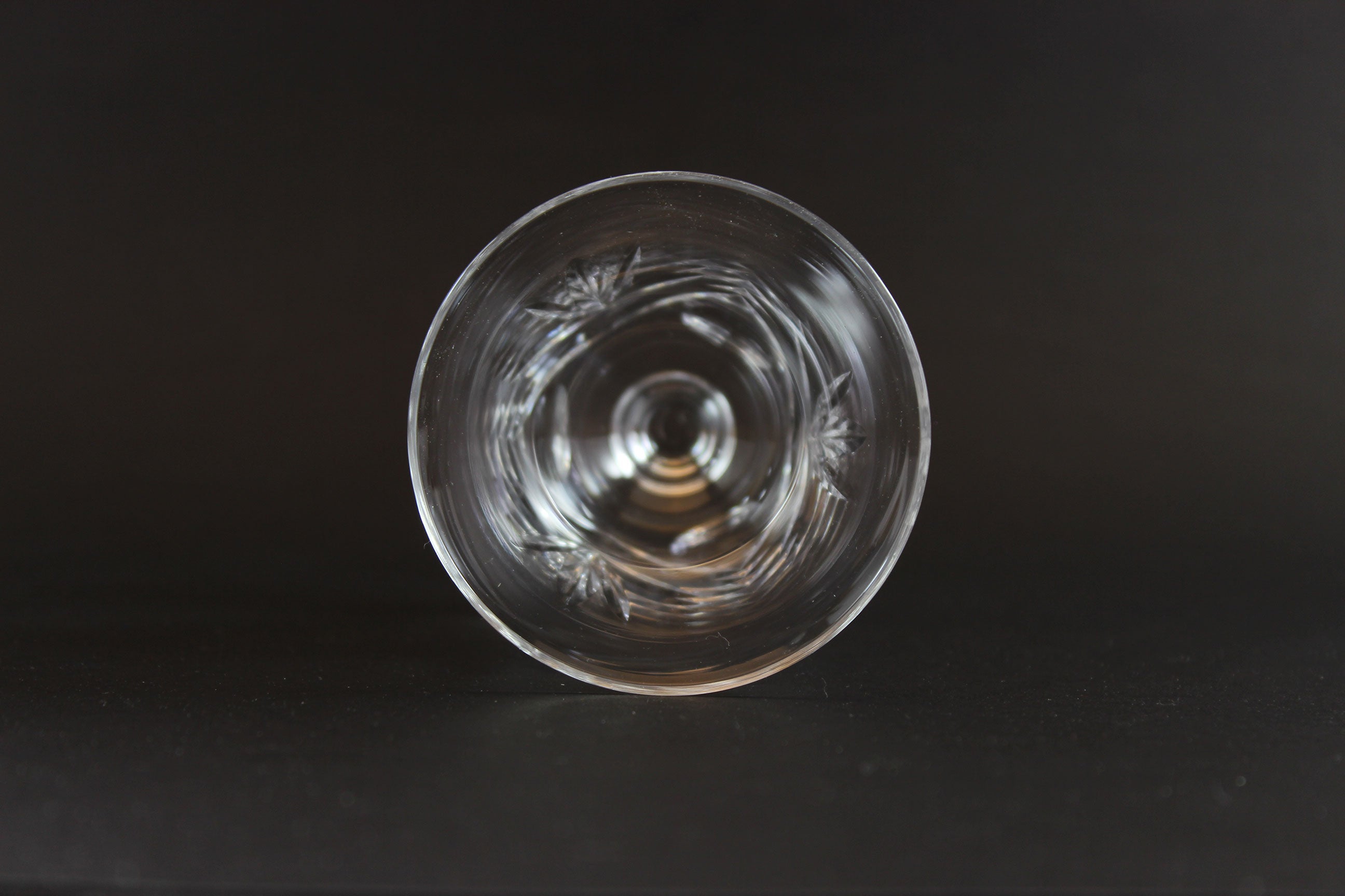Webb Corbett Crystal, Fruit or Juice Glasses, Avon Pattern