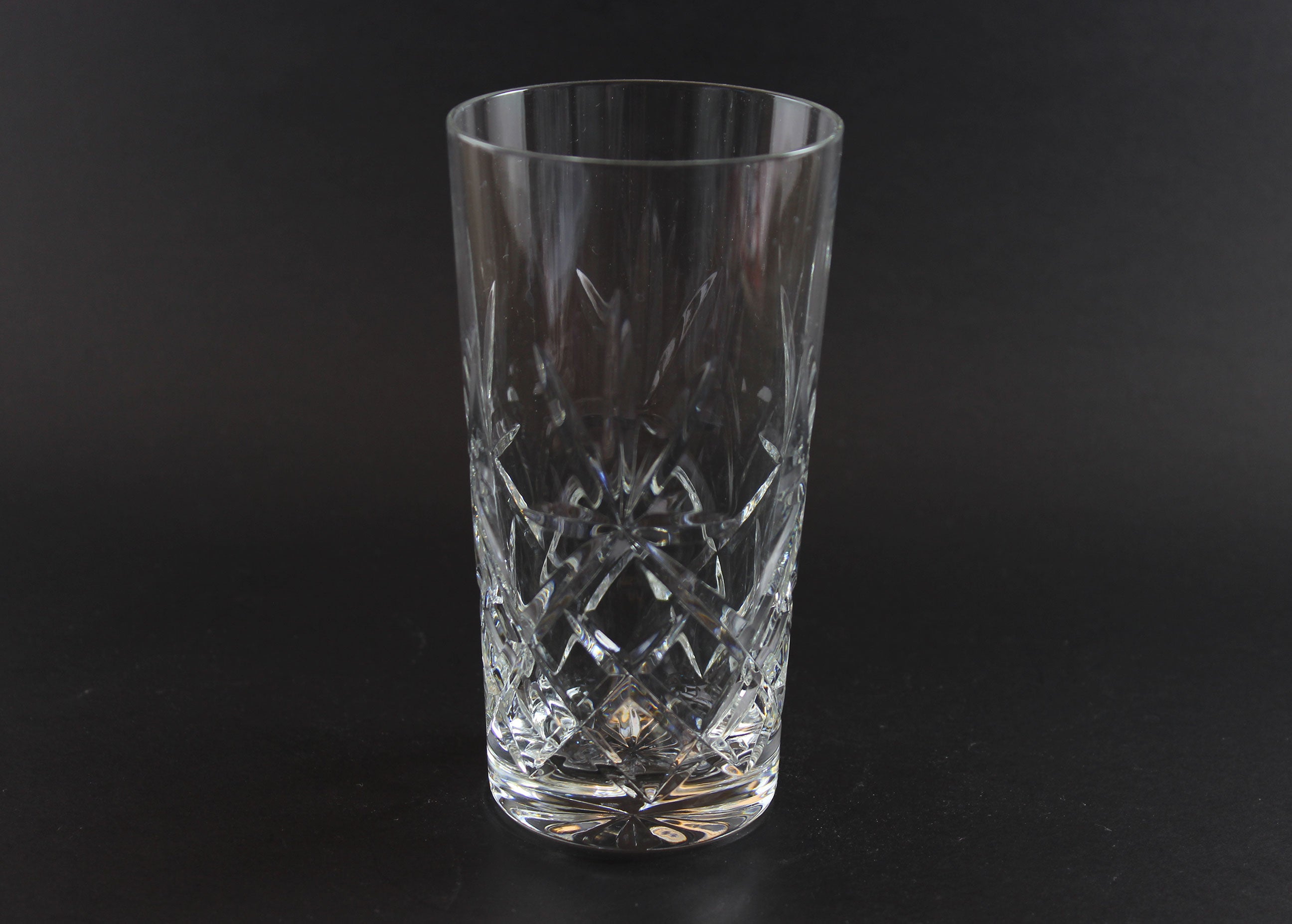 Large Cut Crystal Tumblers