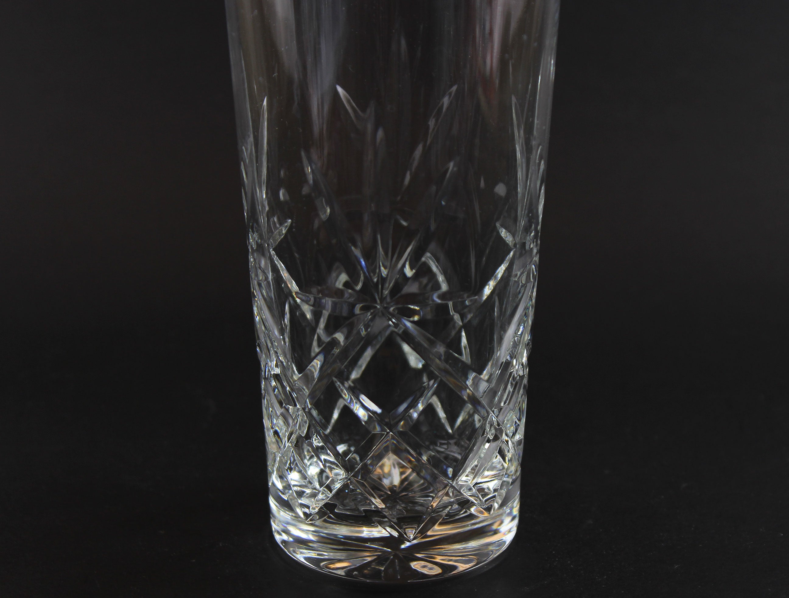 Large Cut Crystal Tumblers