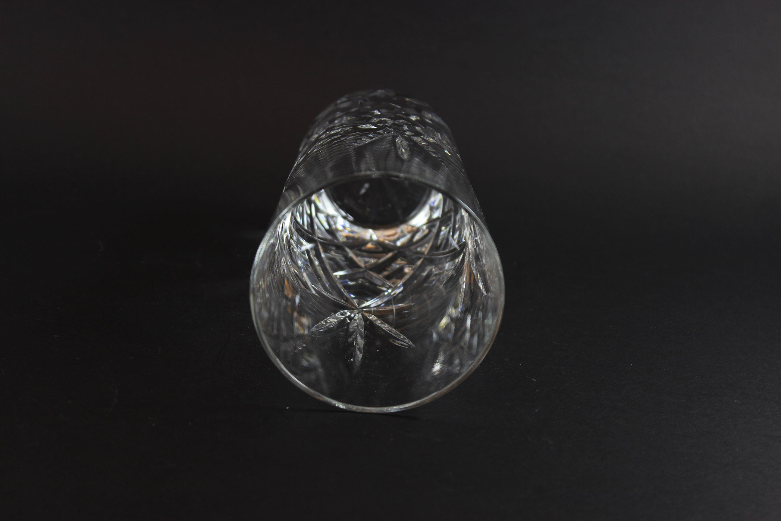 Large Cut Crystal Tumblers
