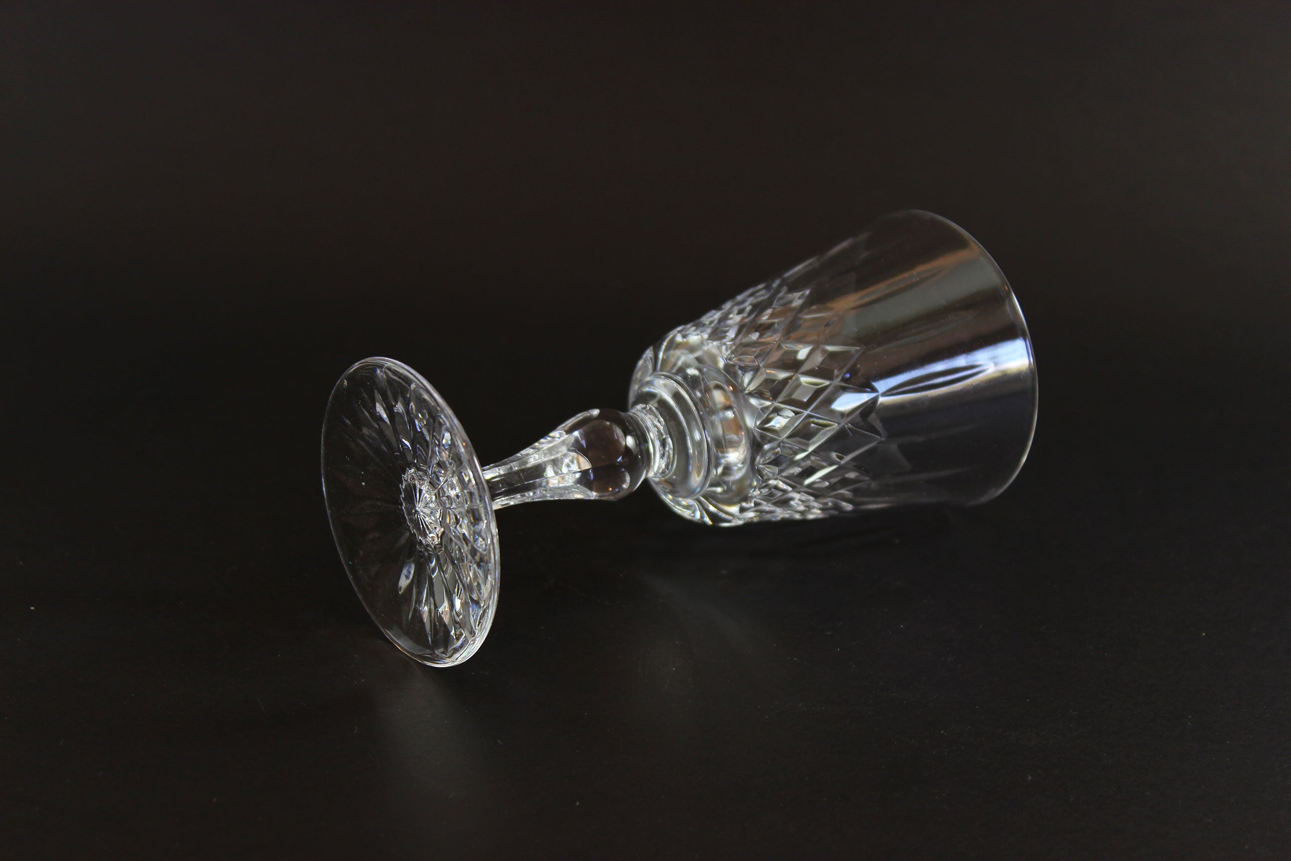 Webb Corbett, Sherry or Port Glasses, Marquis