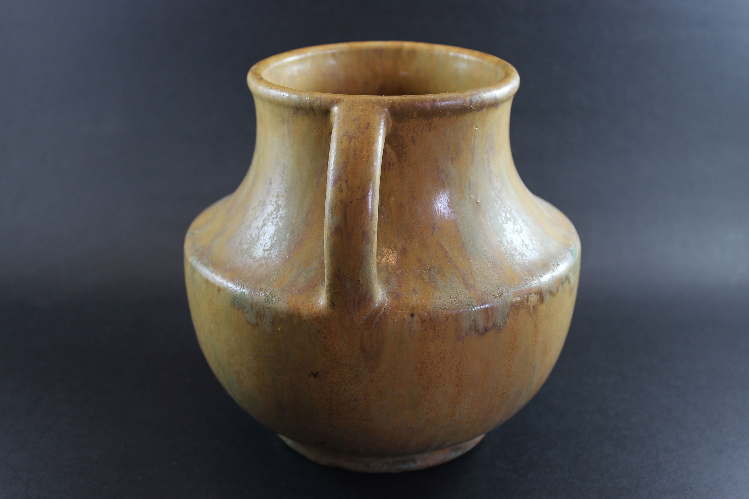 Zanesville Stoneware, Two Handled Vase