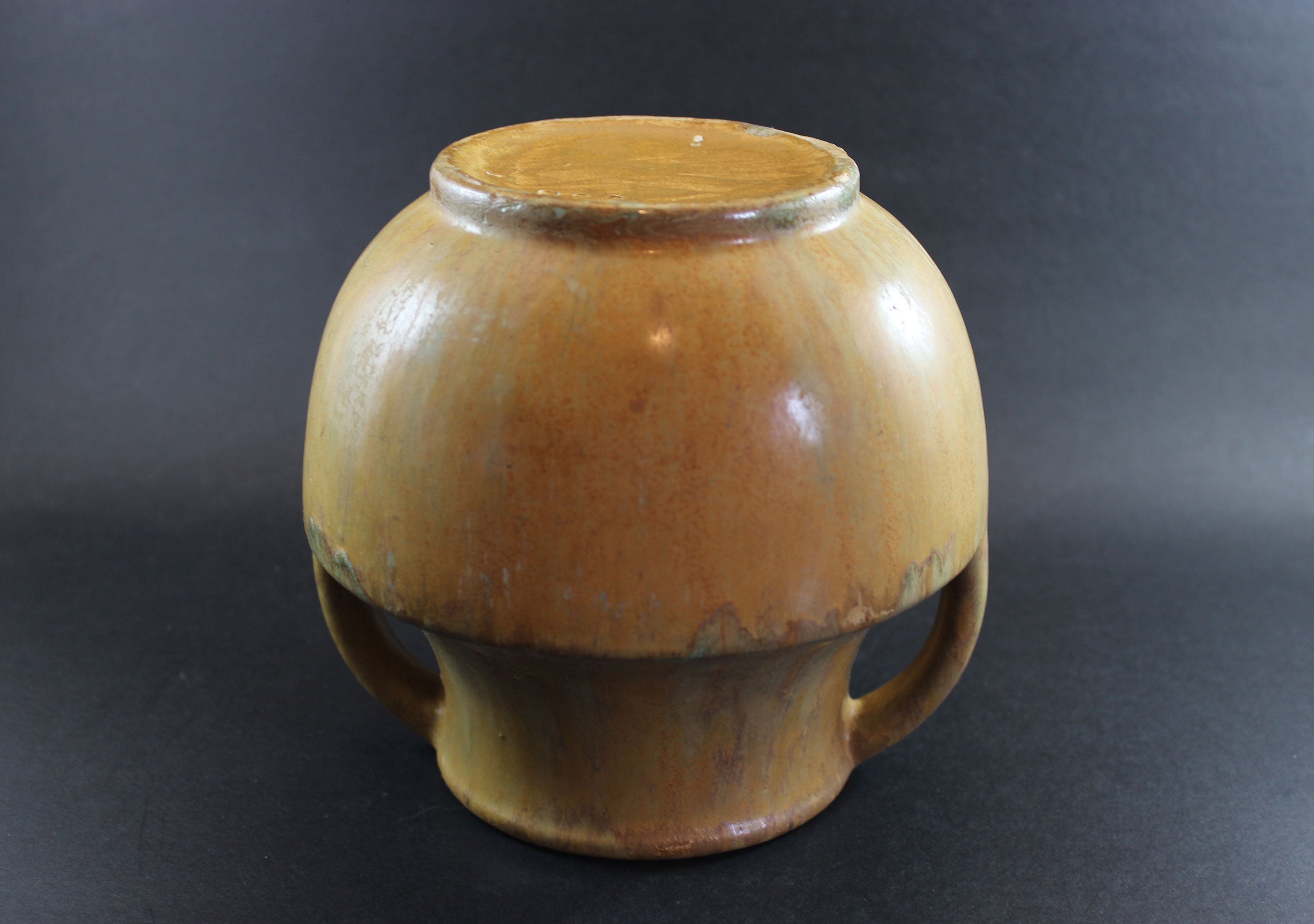 Zanesville Stoneware, Two Handled Vase