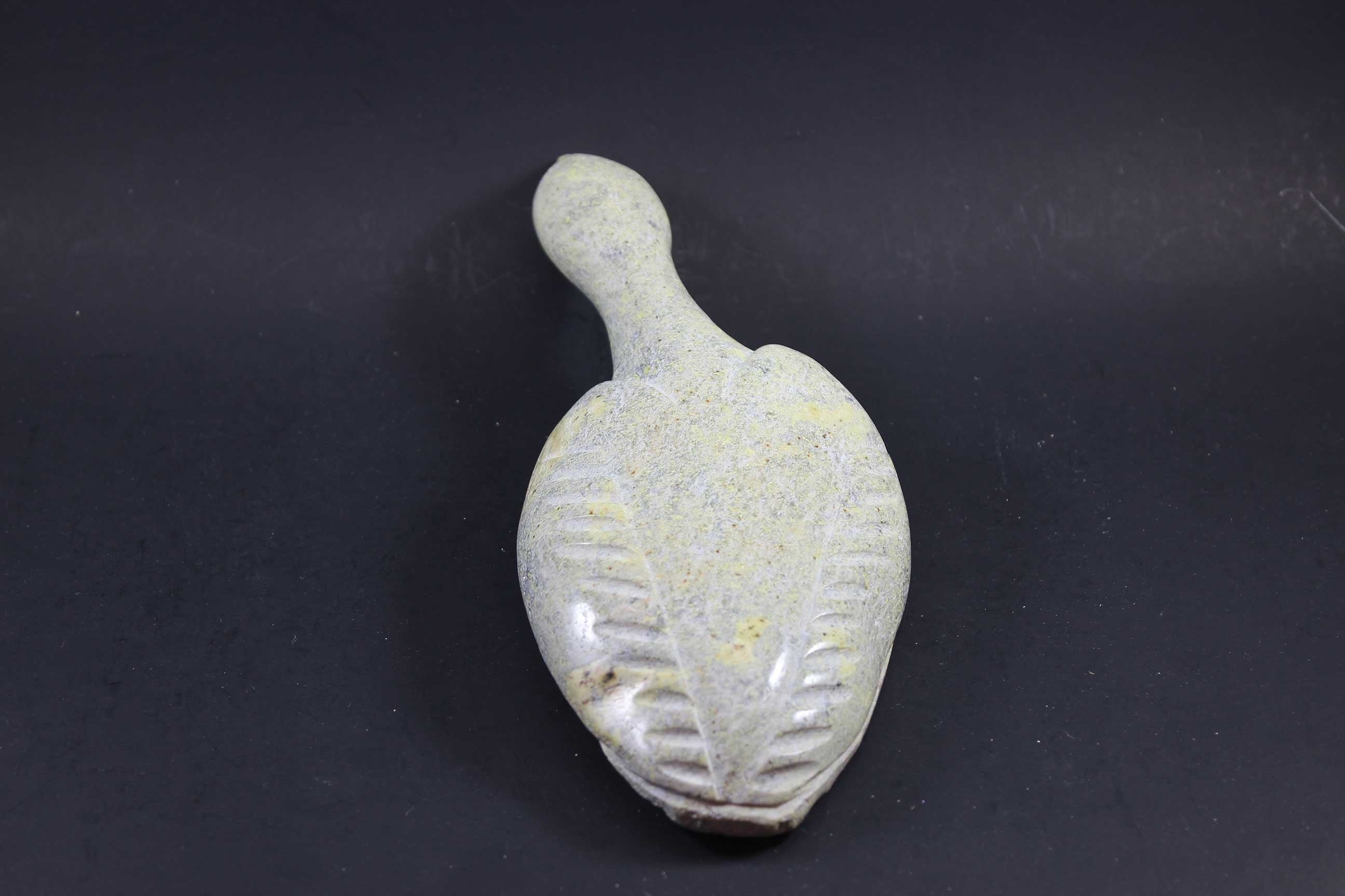 Inuit Soapstone, Sitting Canada Goose, Ali Tuttu Amittu
