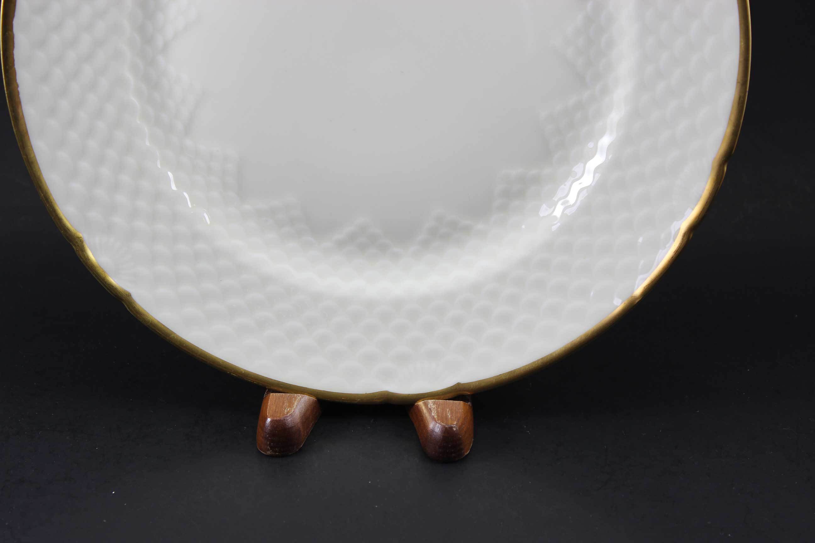 Bing & Grondahl, White Dinner Plates