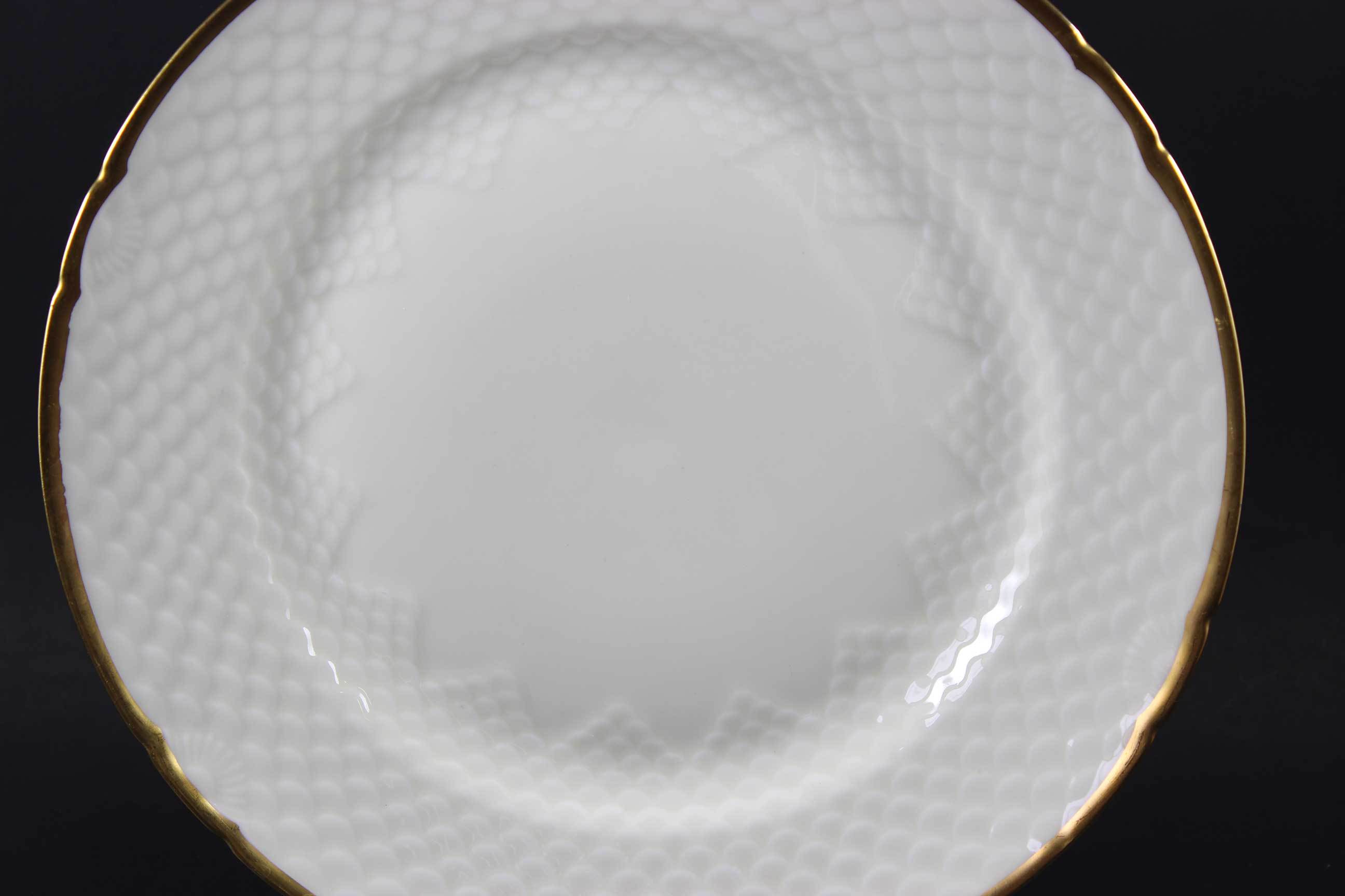 Bing & Grondahl, White Dinner Plates