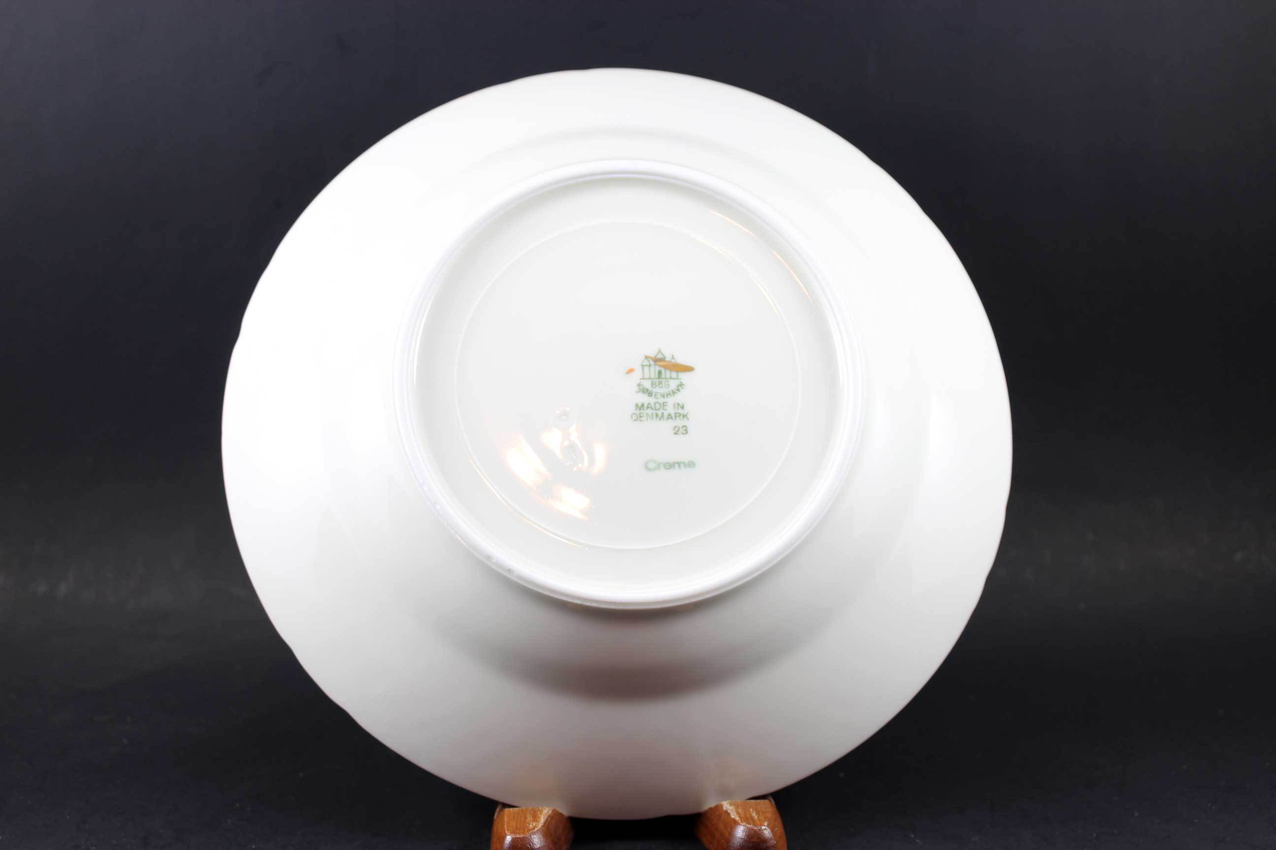Bing & Grondahl, Rimmed Soup Bowls