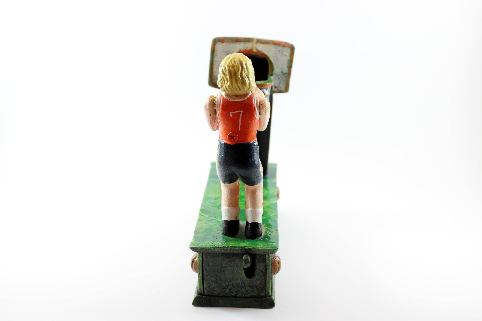Cast-Iron replica novelty basketball bank