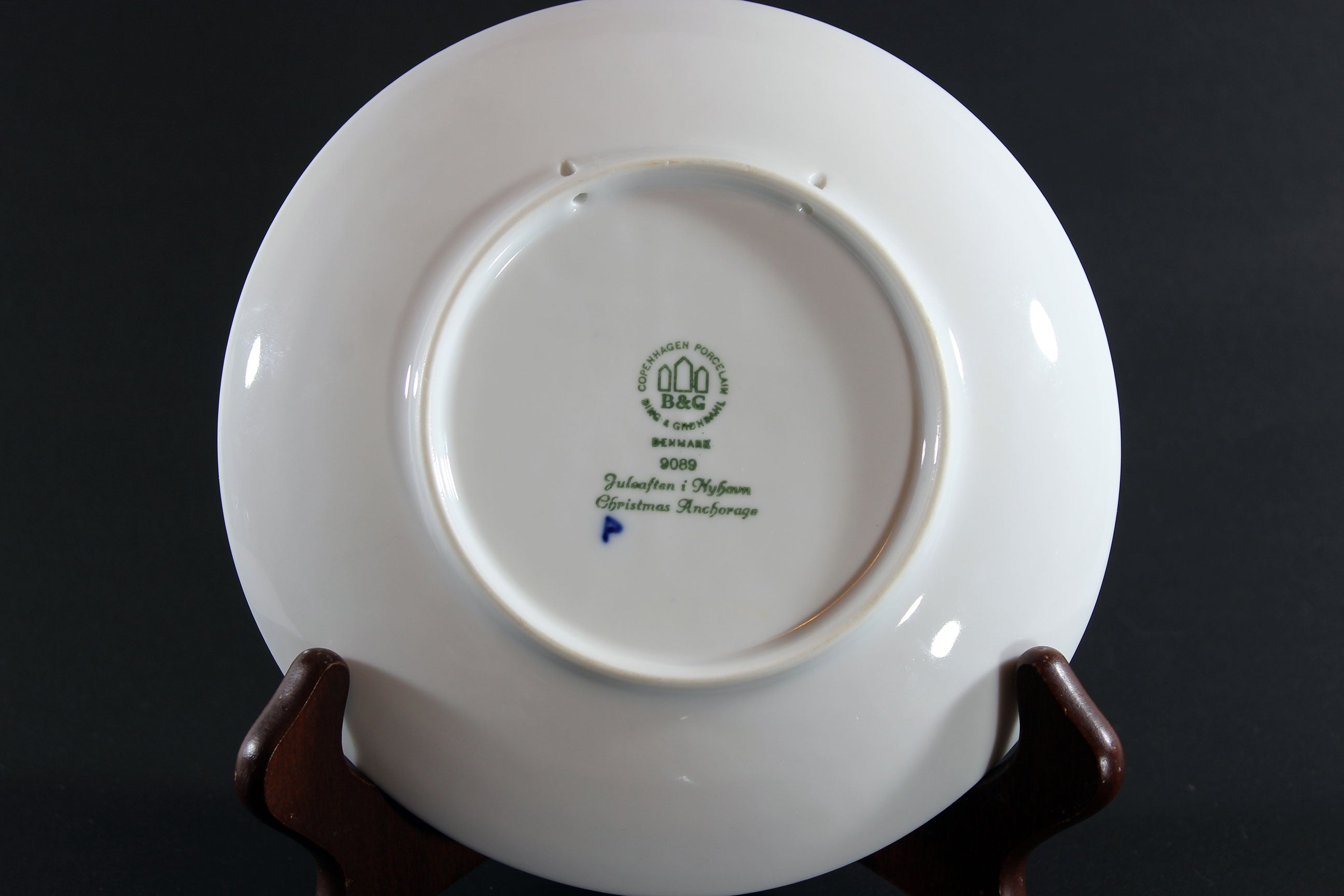 Bing & Grondahl Christmas Plate 1989