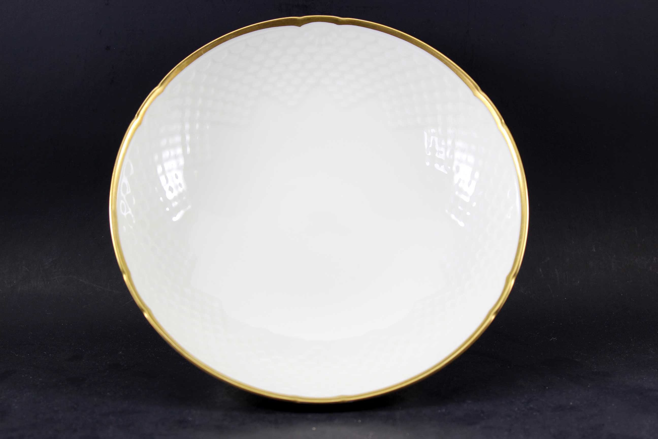 ing & Grondahl, Akjaer, White Pedestal or Compote Dish (Cream)