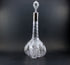 Brilliant Cut Glass Decanter with Sterling Collar