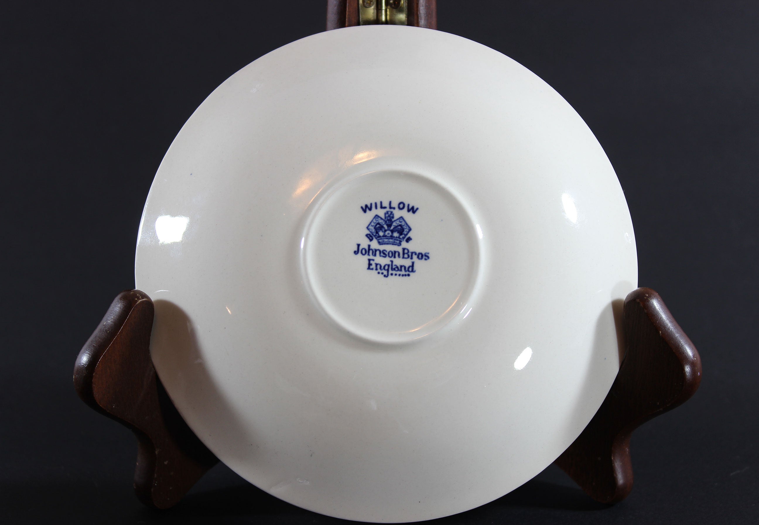 Blue Willow, Teacup and Saucer, Johnson Brothers
