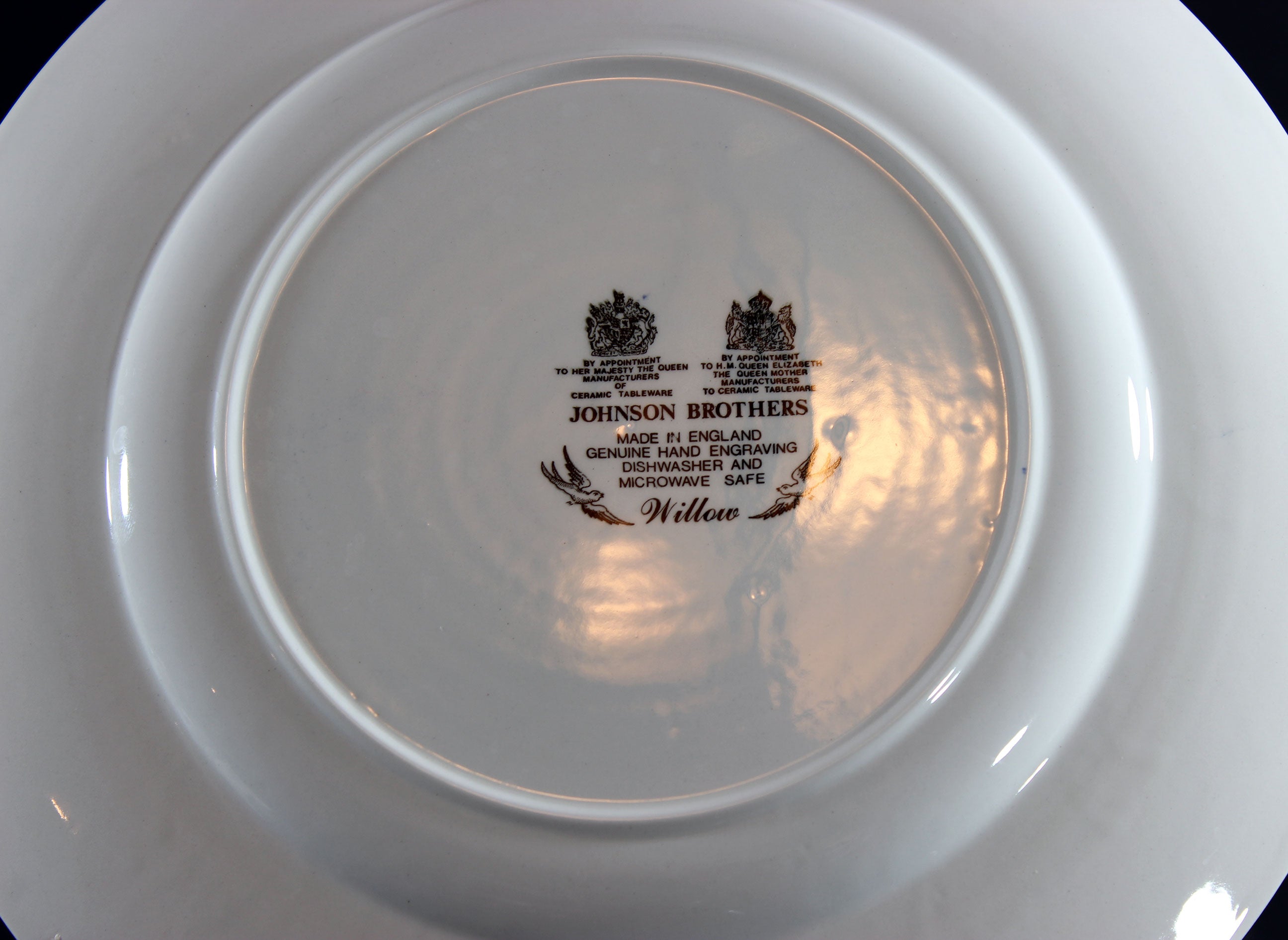 Blue Willow Dinner Plate, Johnson Brothers