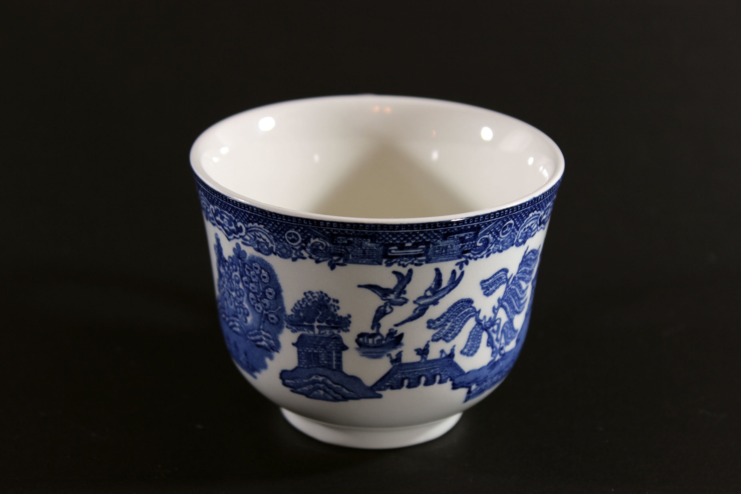 Blue Willow, Small Teacups, Johnson Brothers