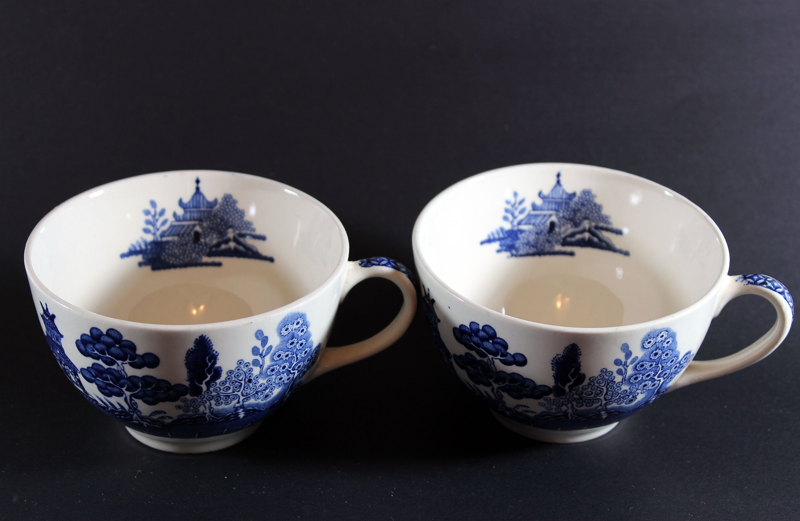 Blue Willow Pagoda Teacup