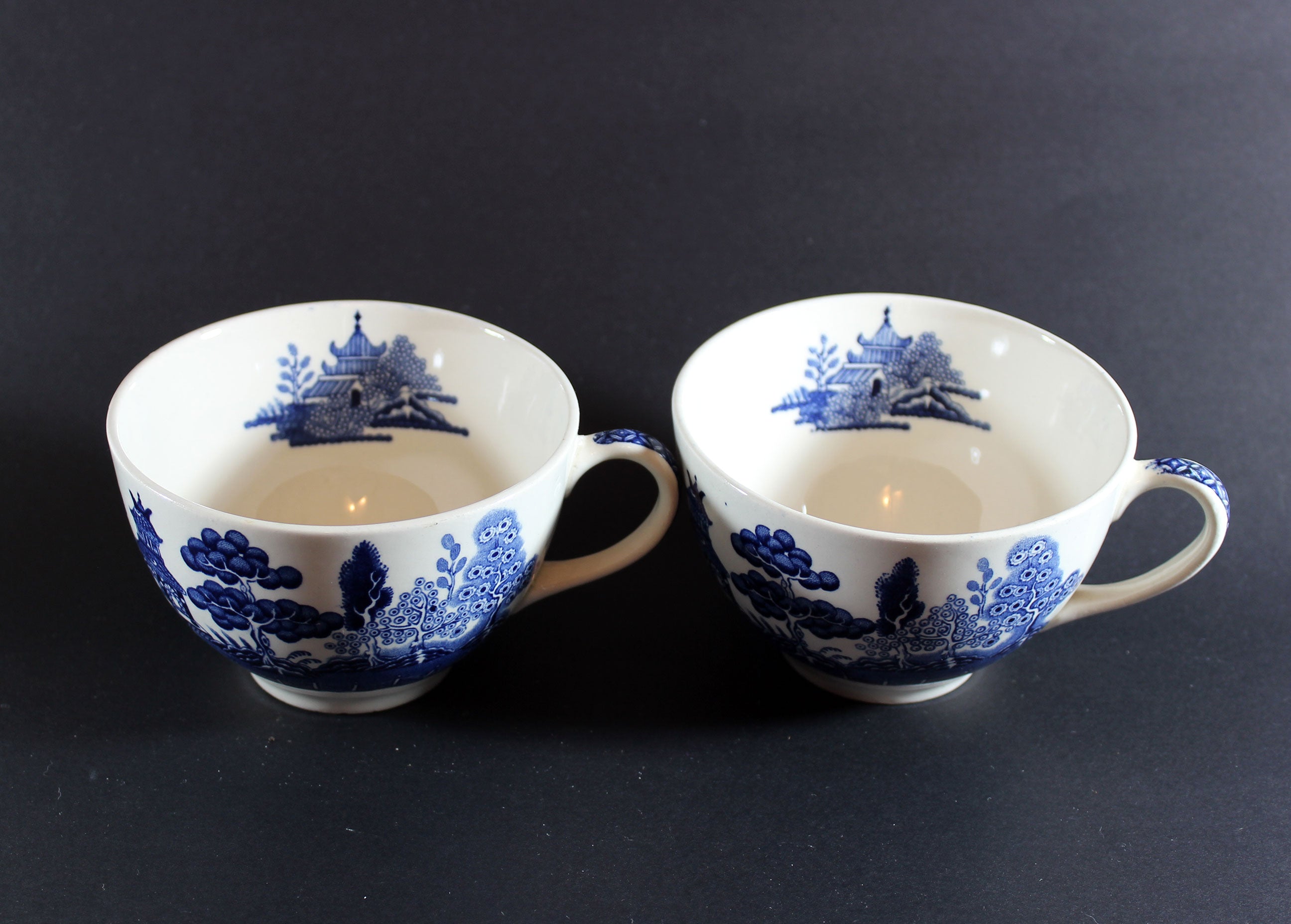 Blue Willow Pagoda Teacup