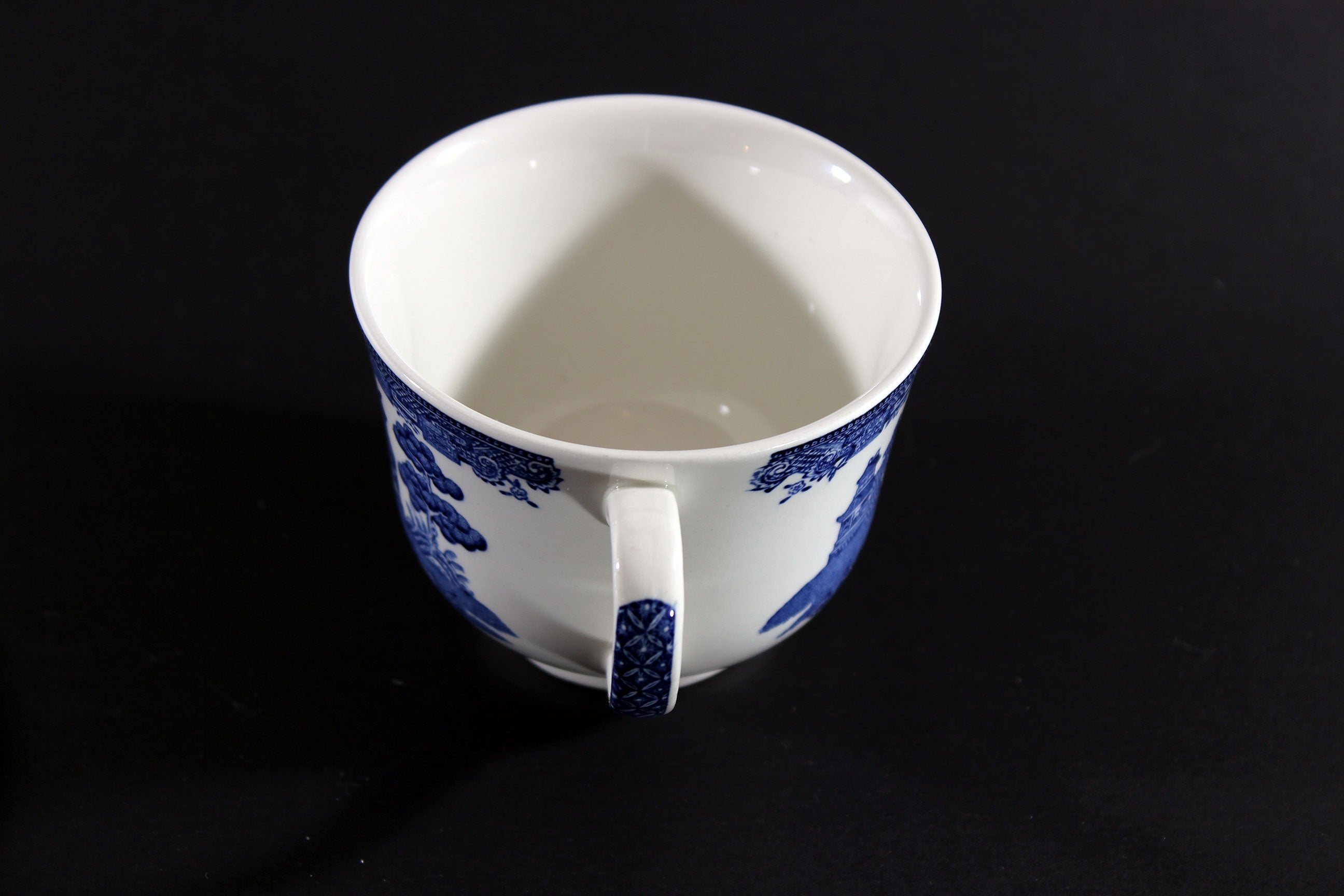 Blue Willow, Cup and Saucer, Johnson Brothers