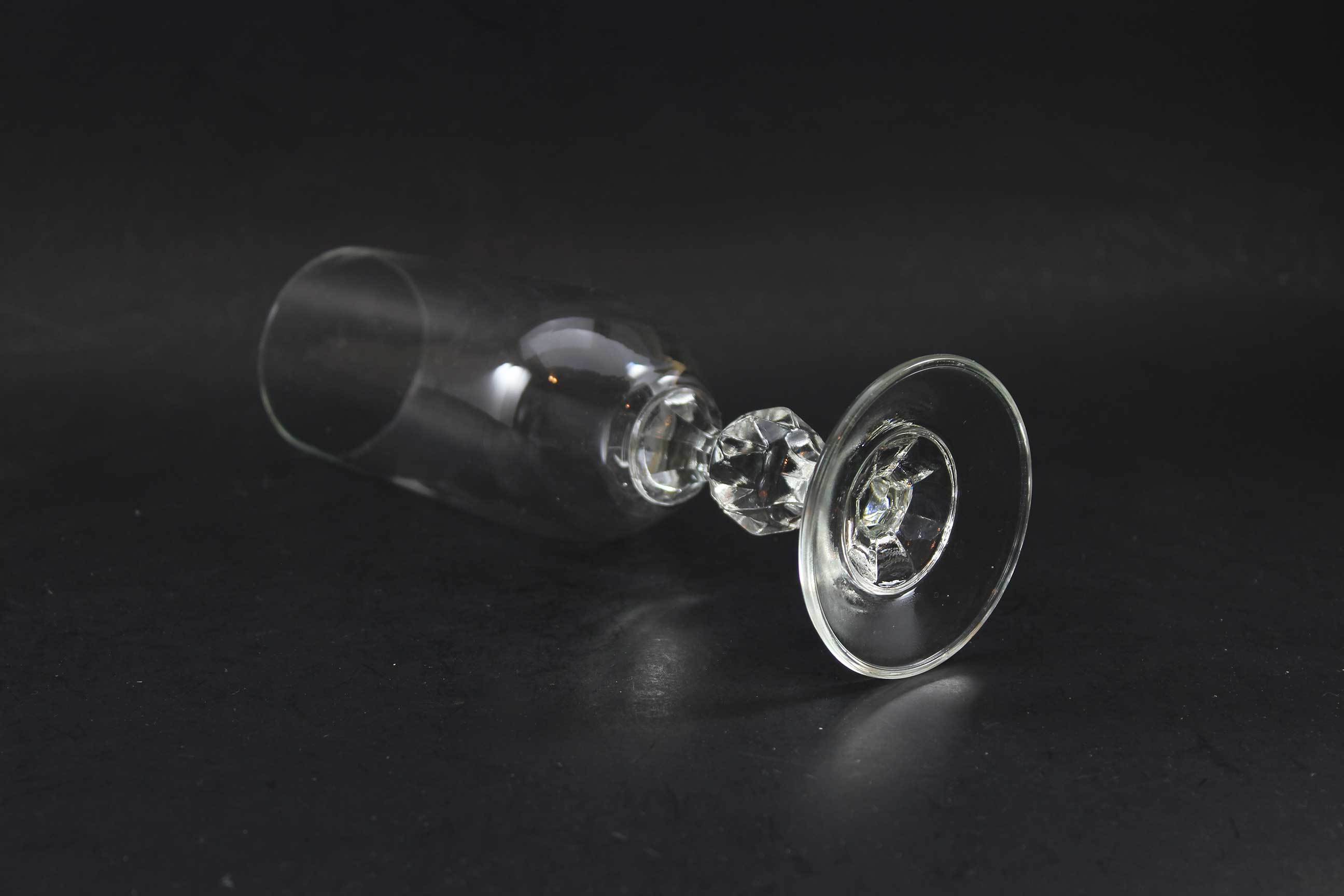 Bohemia Crystal, Champagne Flutes, Claudia Pattern